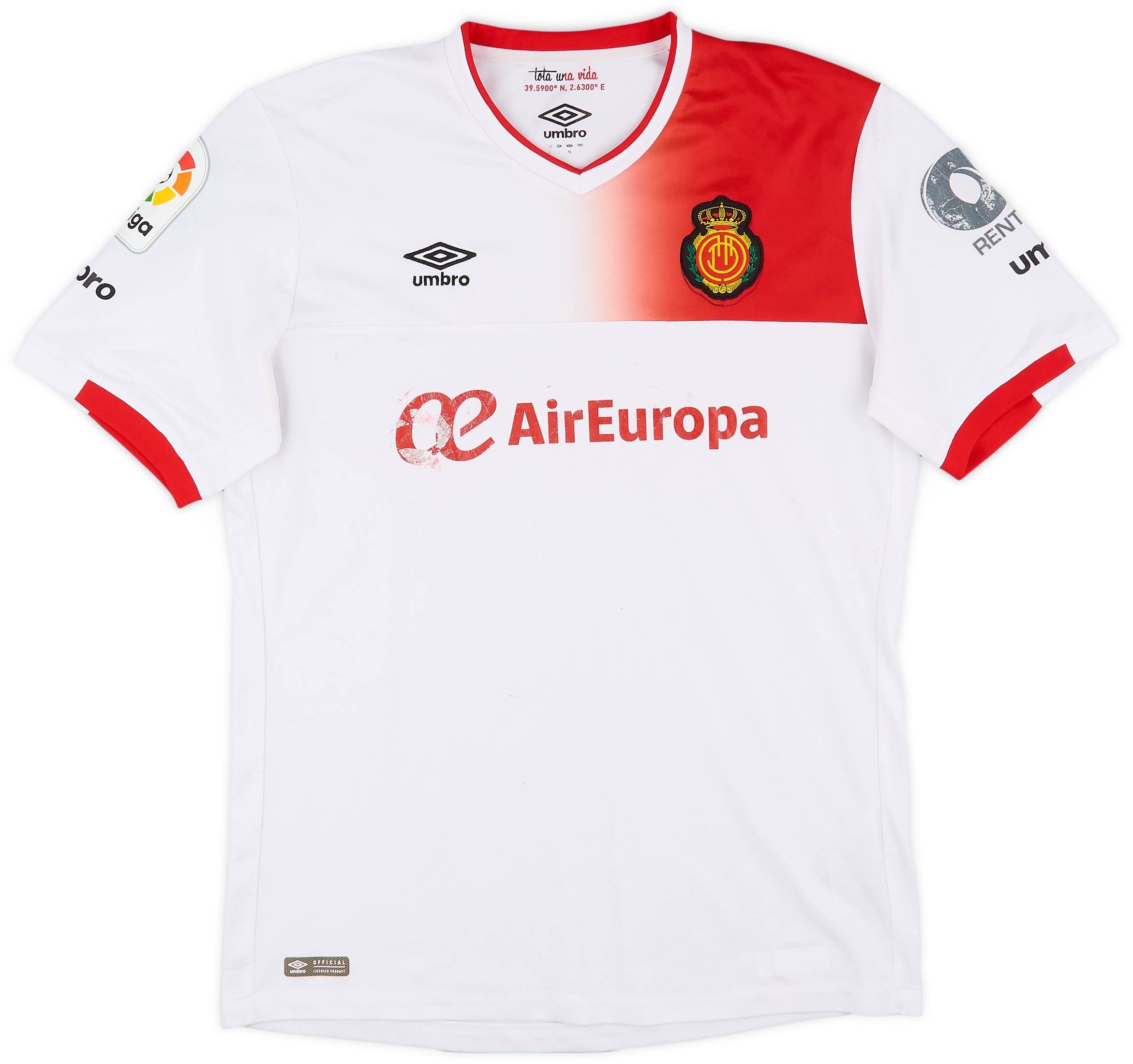 2016-17 Mallorca Away Shirt - 4/10 - (L)