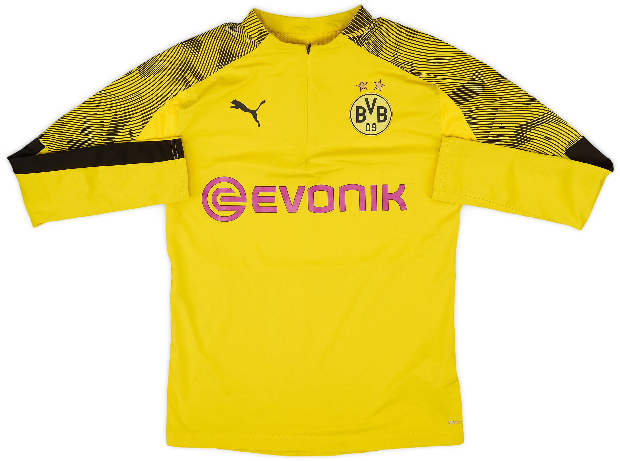 2019-20 Borussia Dortmund Puma 1/4 Zip Training Top - 5/10 - (S)