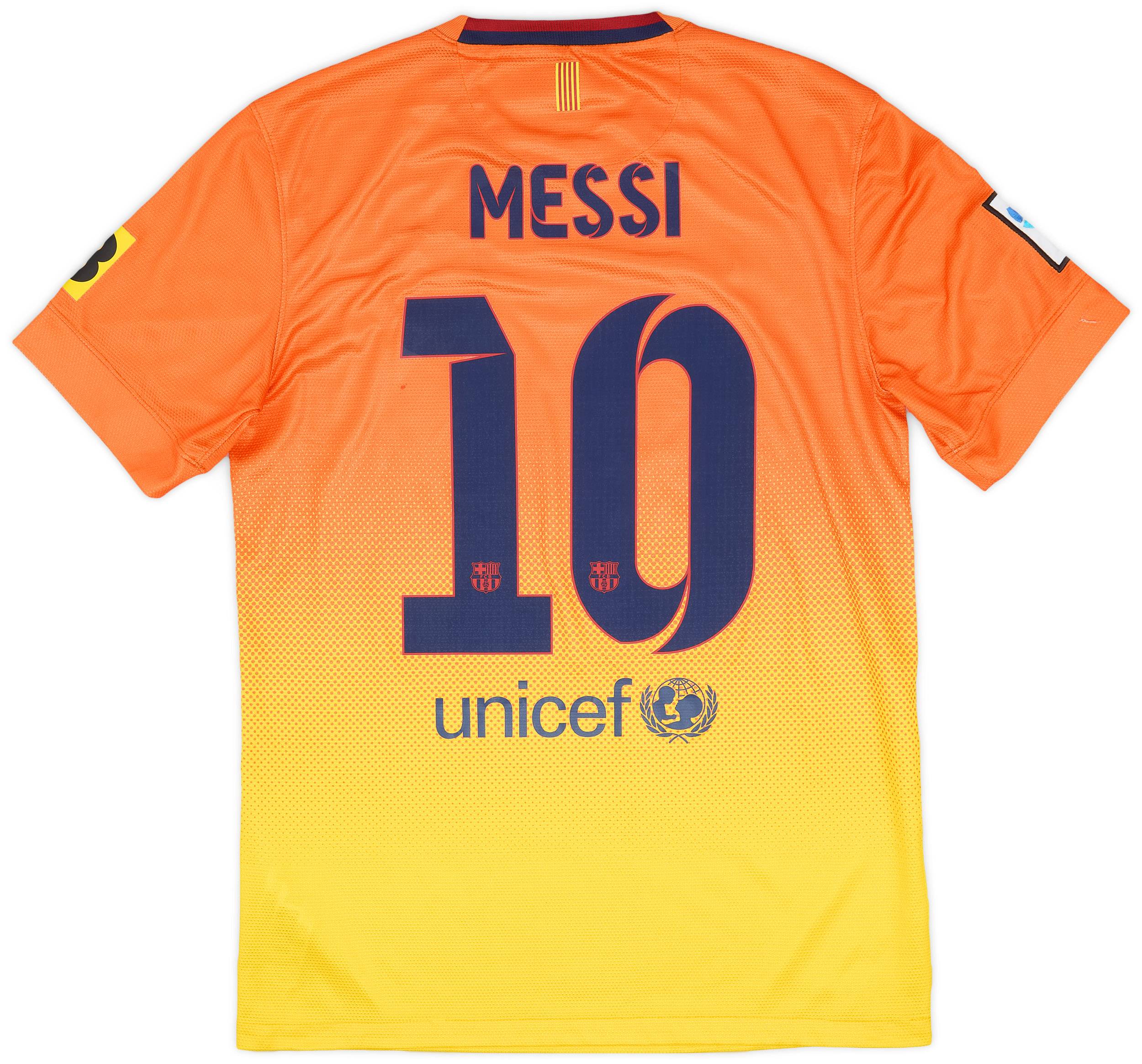 2012-13 Barcelona Away Shirt Messi #10 - 8/10 - (S)