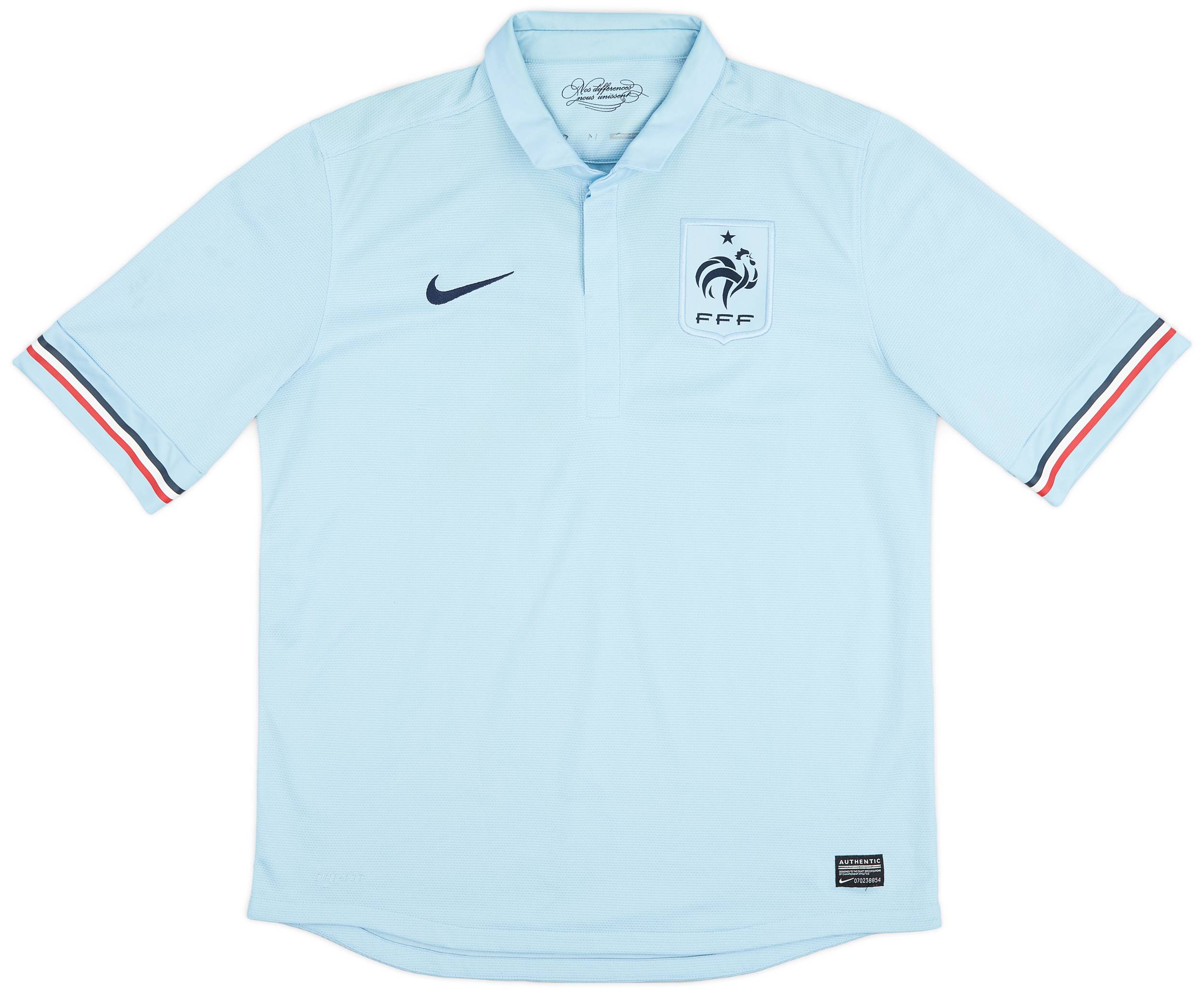 2013-14 France Away Shirt - 8/10 - (L)