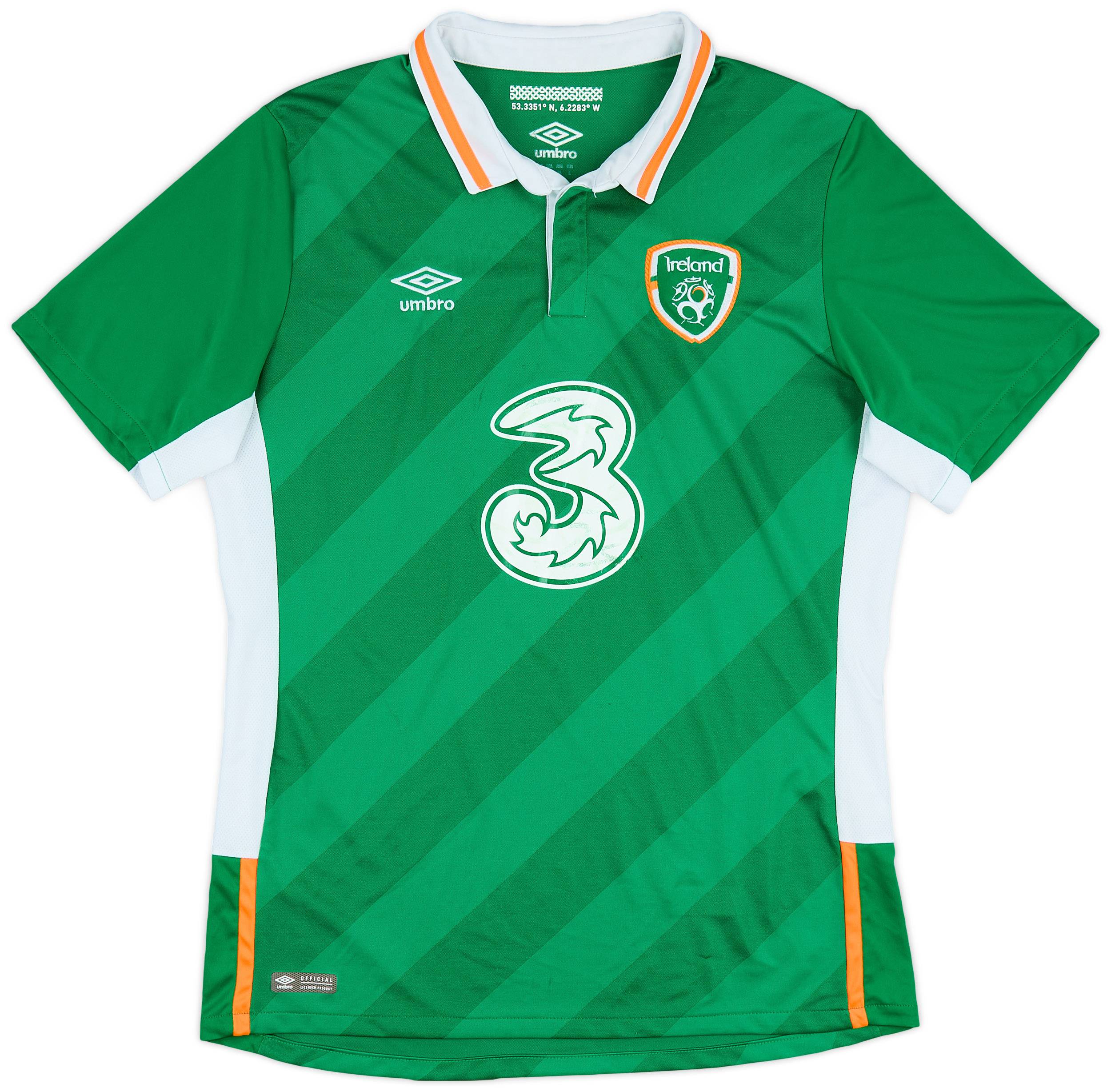 2016-17 Ireland Home Shirt - 5/10 - (L)