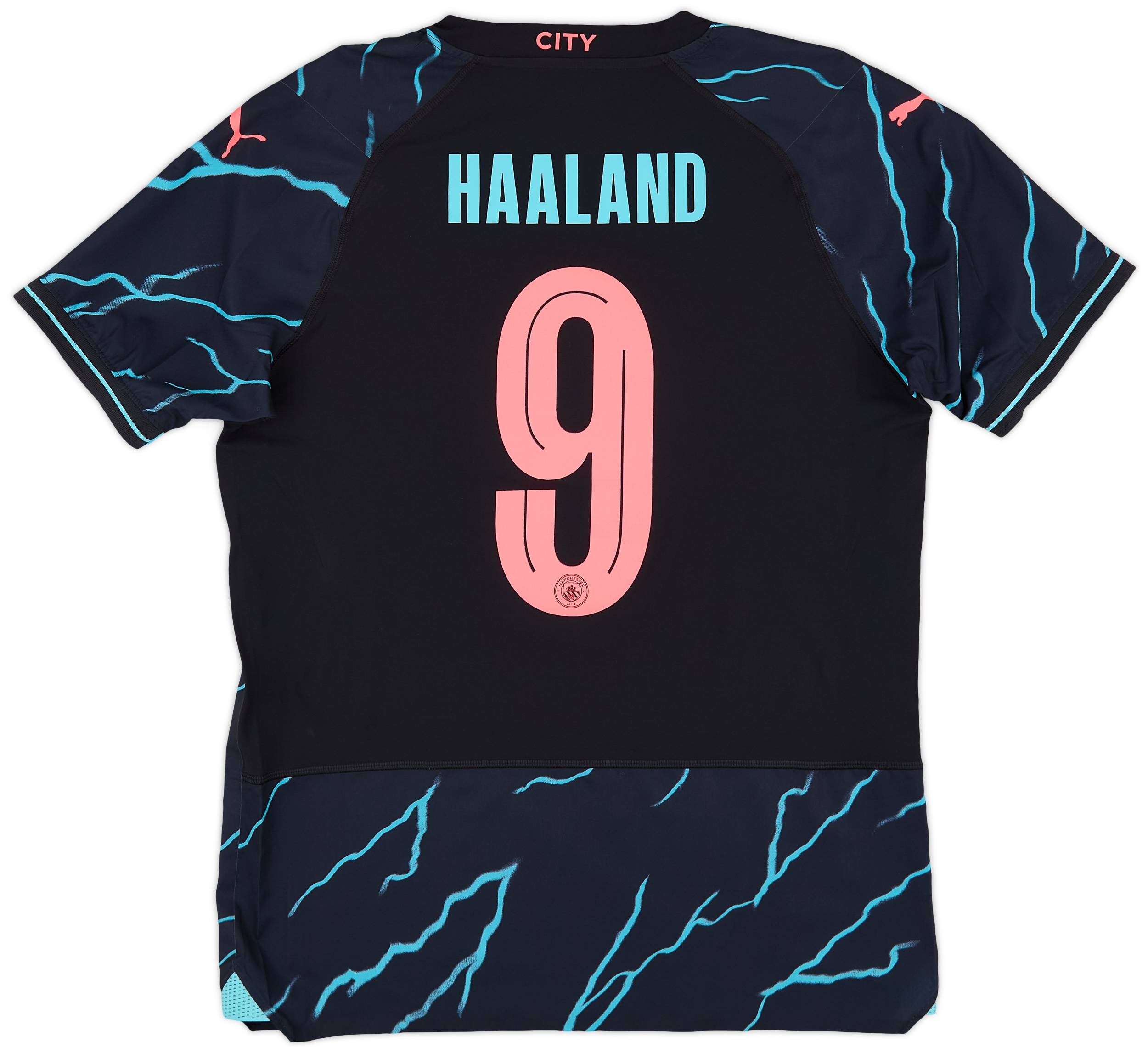 2023-24 Manchester City Authentic Third Shirt Haaland #9 (M)