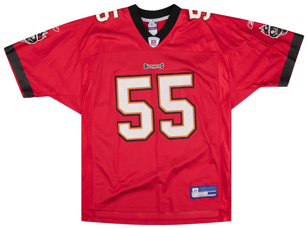2002-04 Tampa Bay Buccaneers Brooks #55 Reebok On Field Jersey (Home) XL