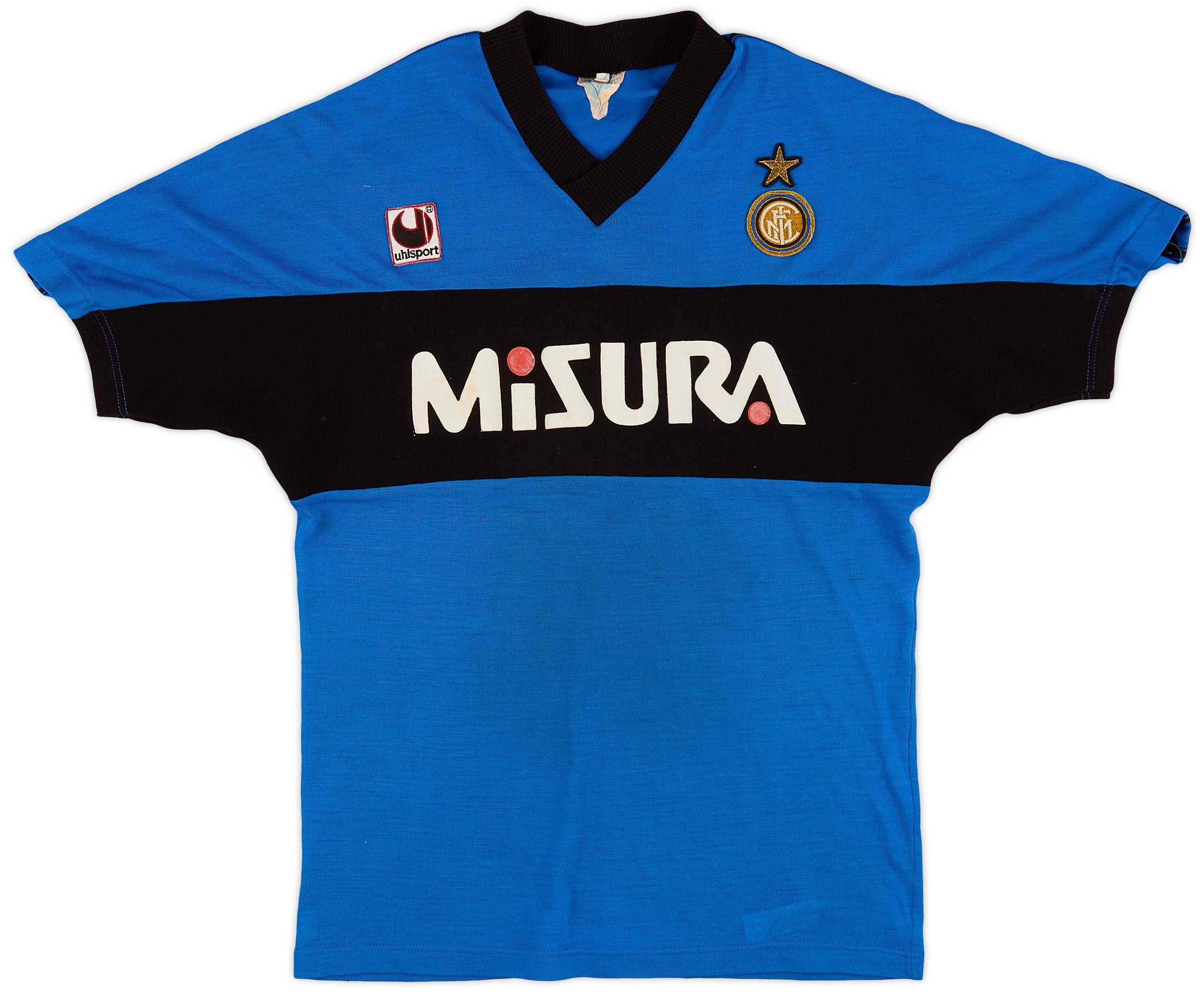 1990-91 Inter Milan Uhlsport Training Shirt - 5/10 - (S)