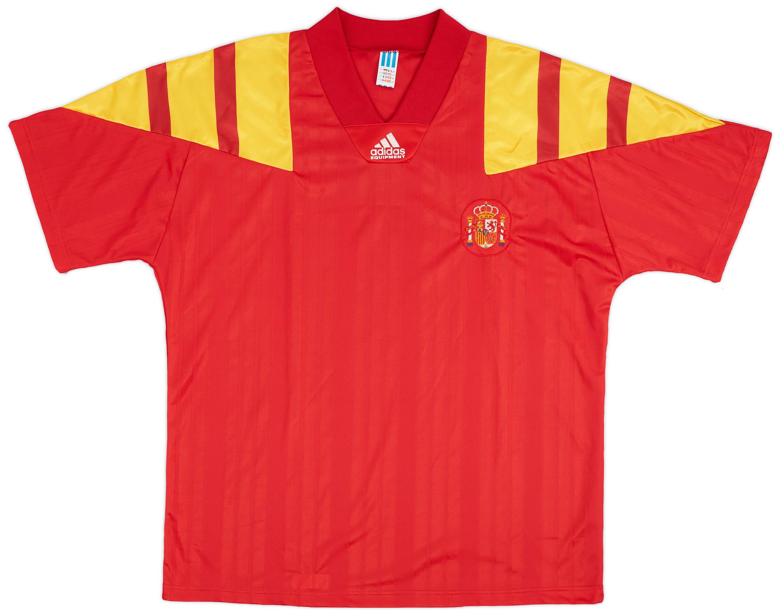 1992-94 Spain Home Shirt - 9/10 - (XL)