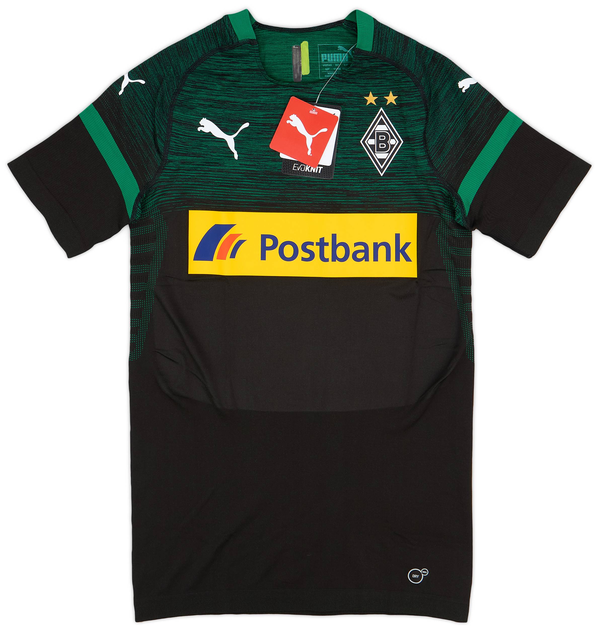 2018-19 Borussia Monchengladbach Evoknit Authentic Away Shirt (S)