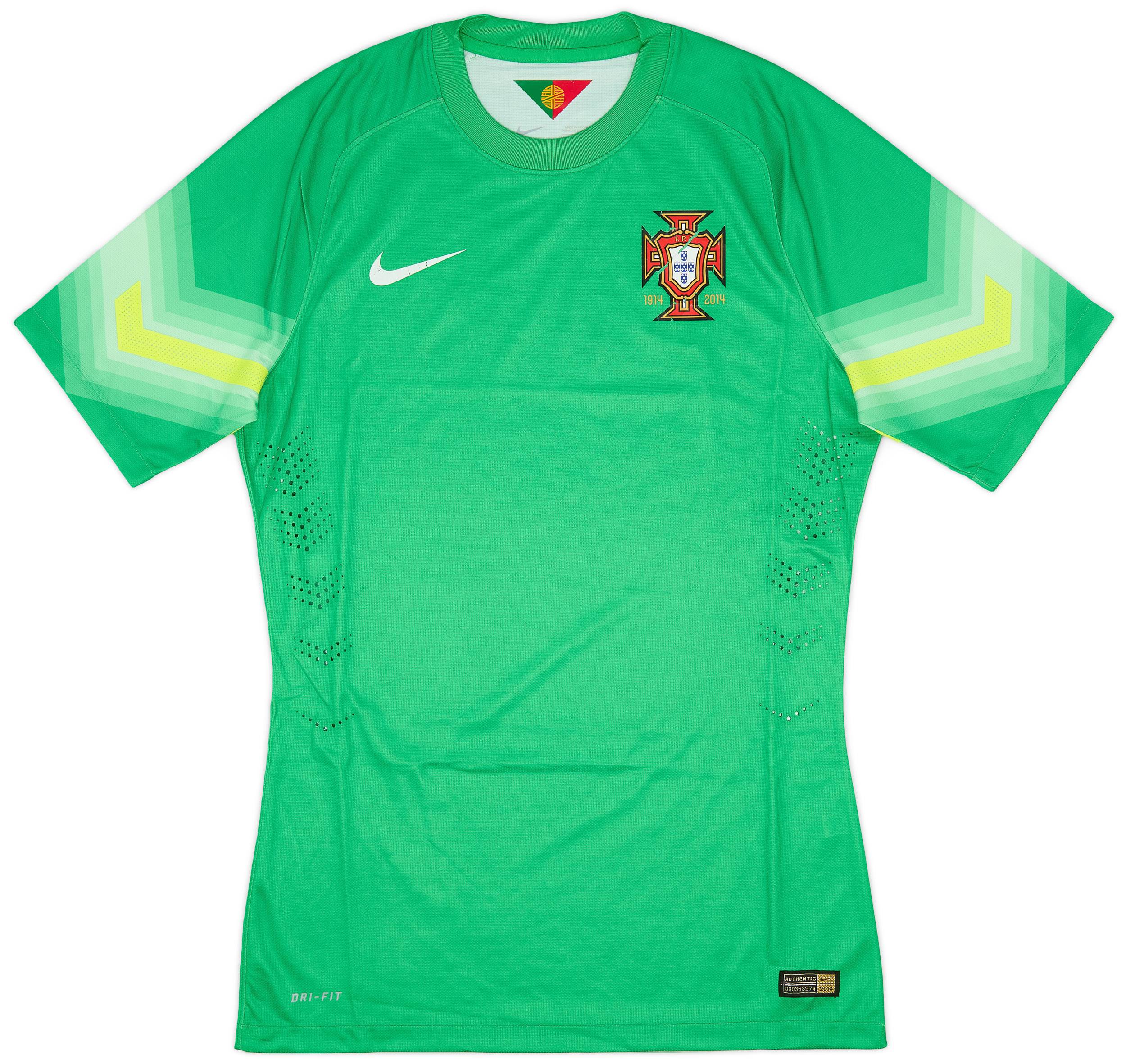 2014-16 Portugal Player Issue GK S/S Shirt - 6/10 - (M)