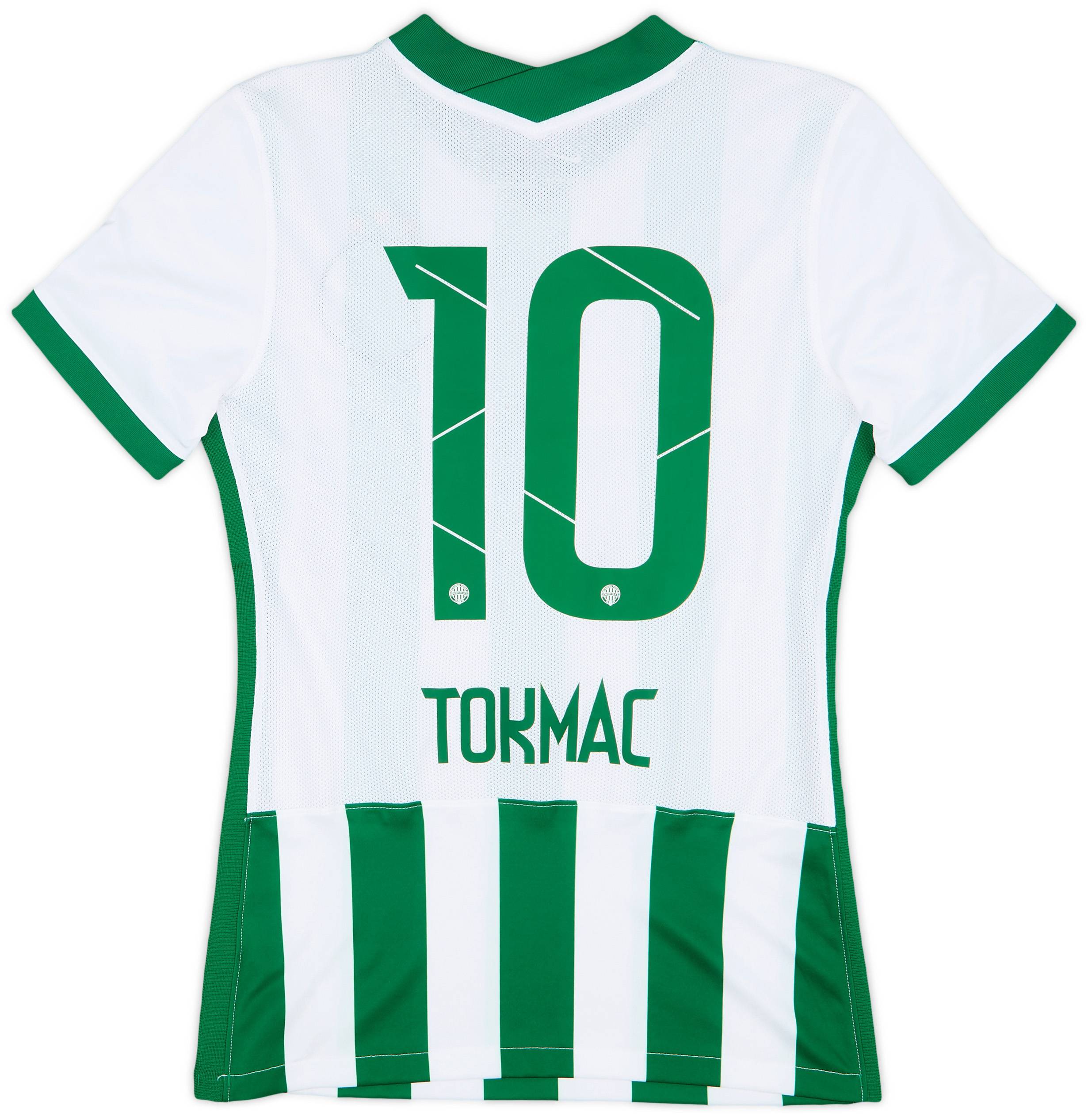 2021-22 Ferencvaros Home Shirt Tokmac #10 - 9/10 - (S)