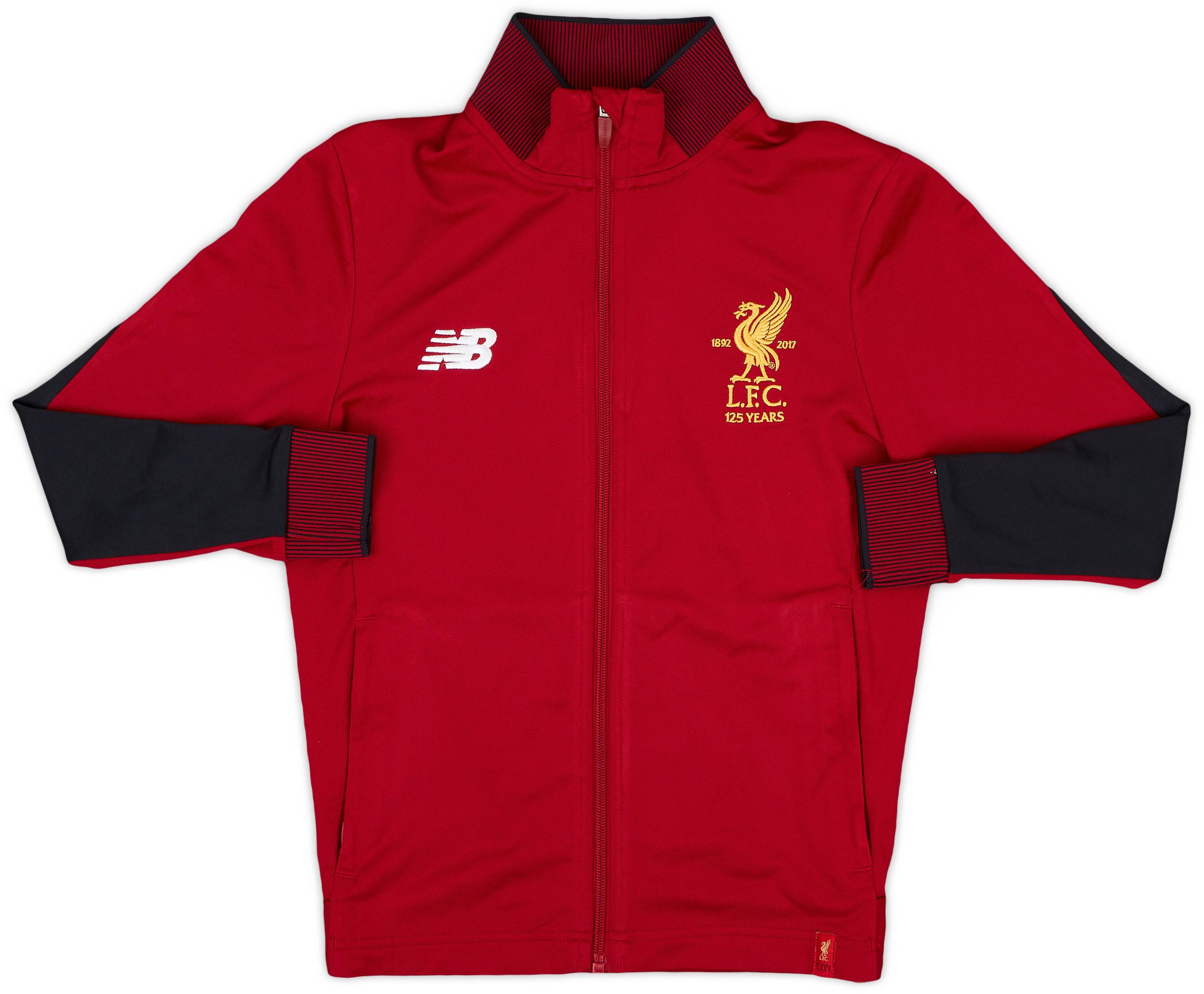 2017-18 Liverpool New Balance Track Jacket - 10/10 - (M.Boys)