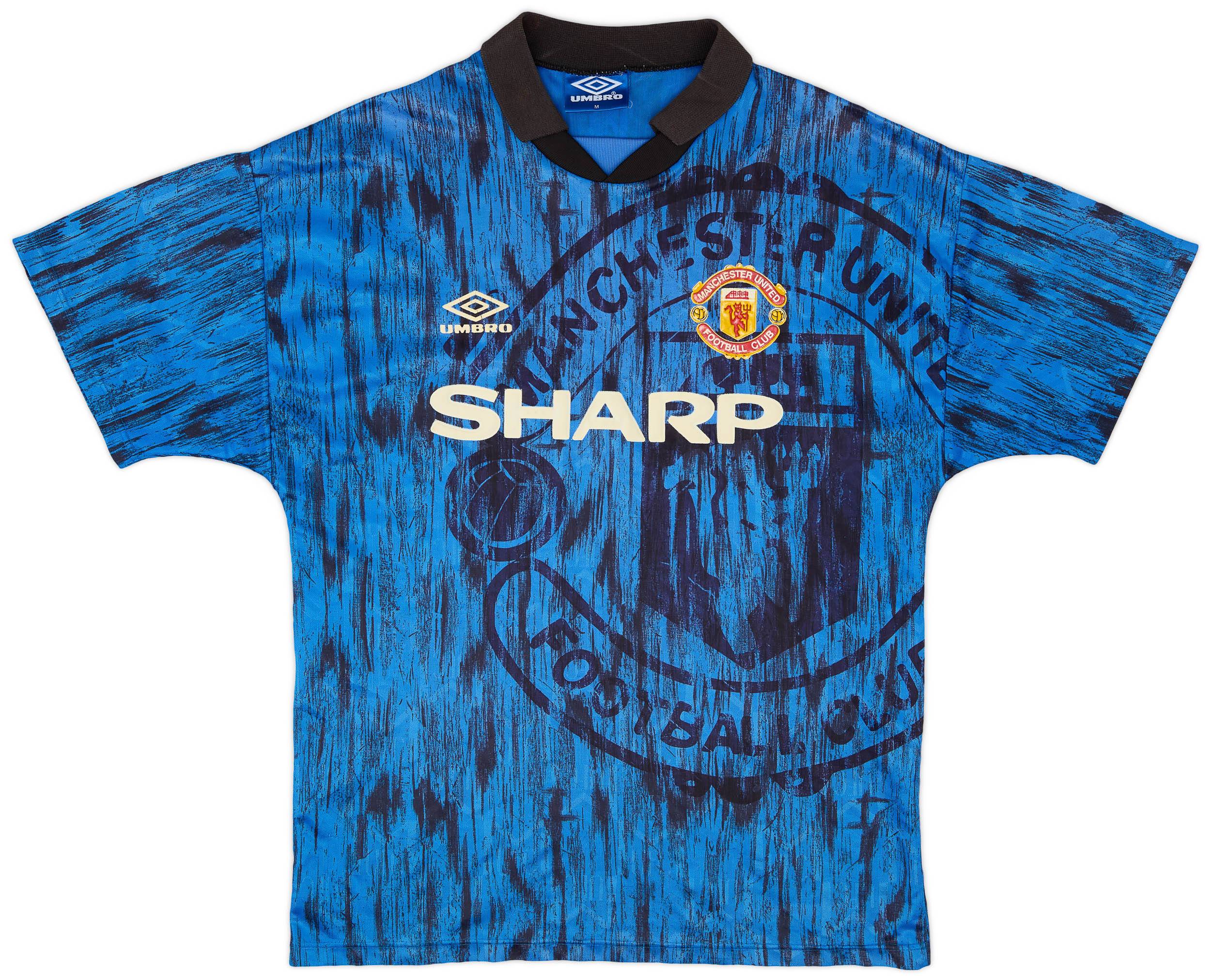 1992-93 Manchester United Away Shirt - 7/10 - (M)