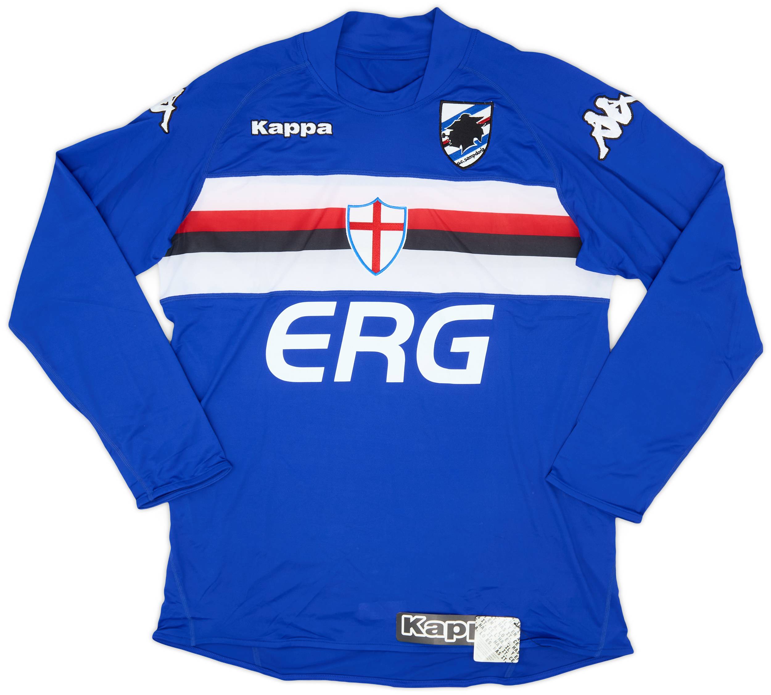 Sampdoria Home Sampdoria 1991 Shirt 1991 92 Sampdoria Home
