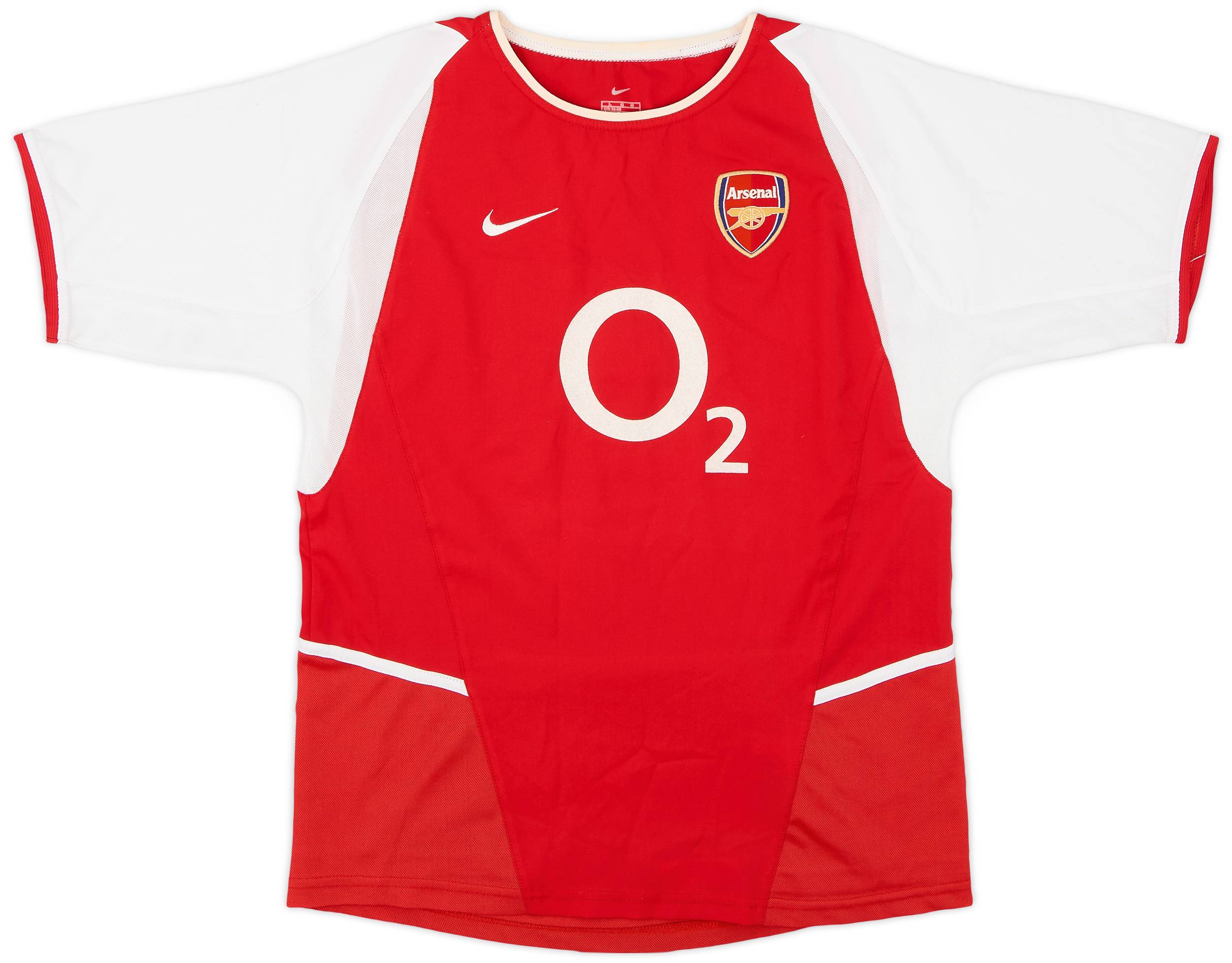 2002-04 Arsenal Home Shirt Vieira #4 - 8/10 - (L)