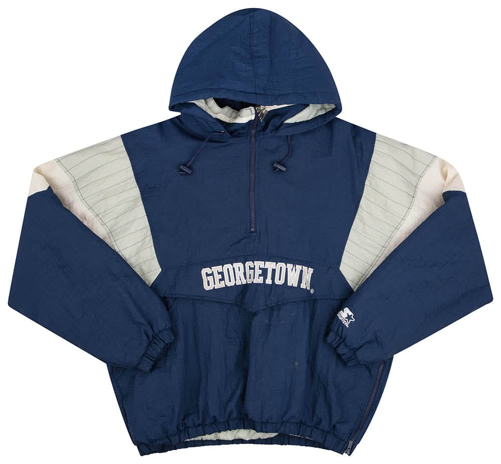1990s Georgetown Hoyas Starter Rain Coat XL
