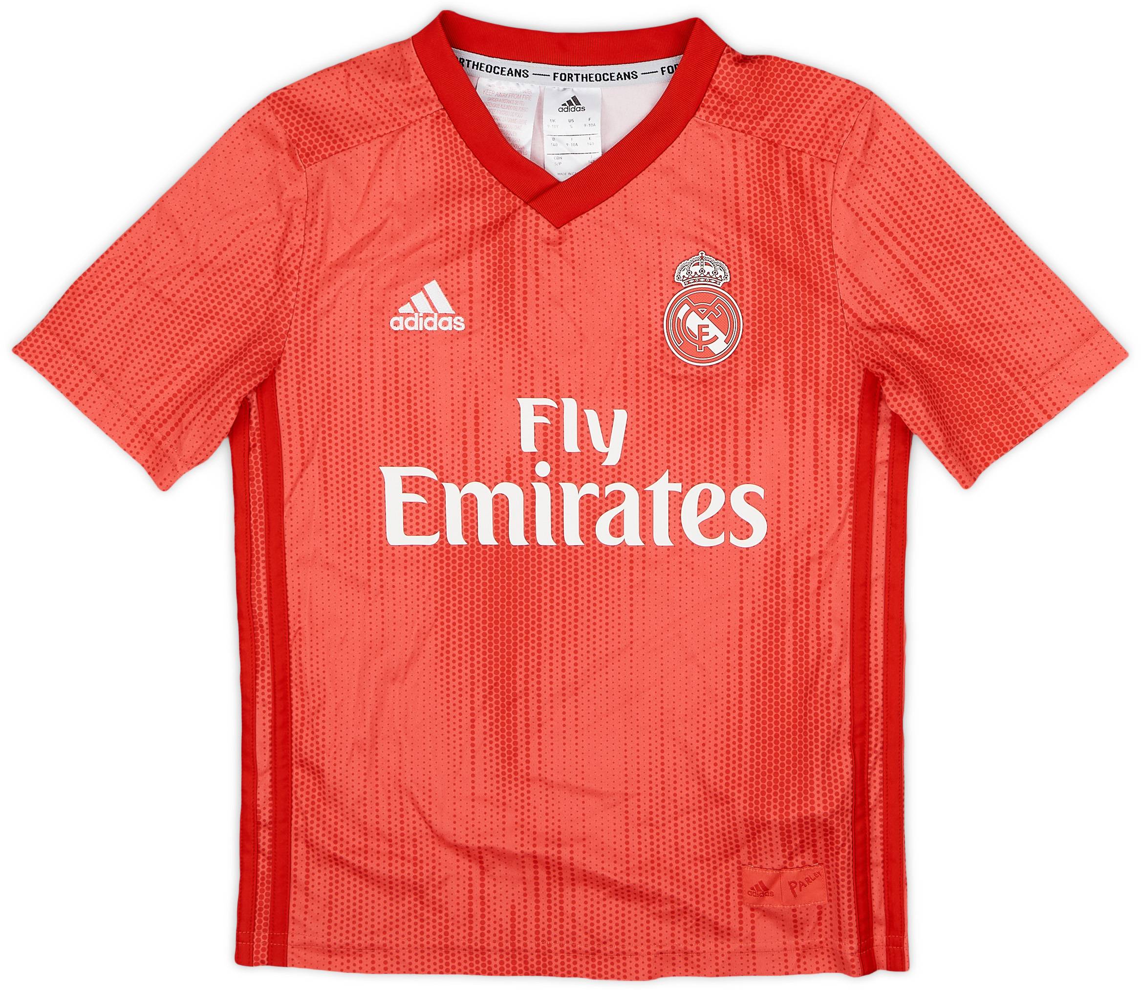 2018-19 Real Madrid Third Shirt - 8/10 - (S.Boys)