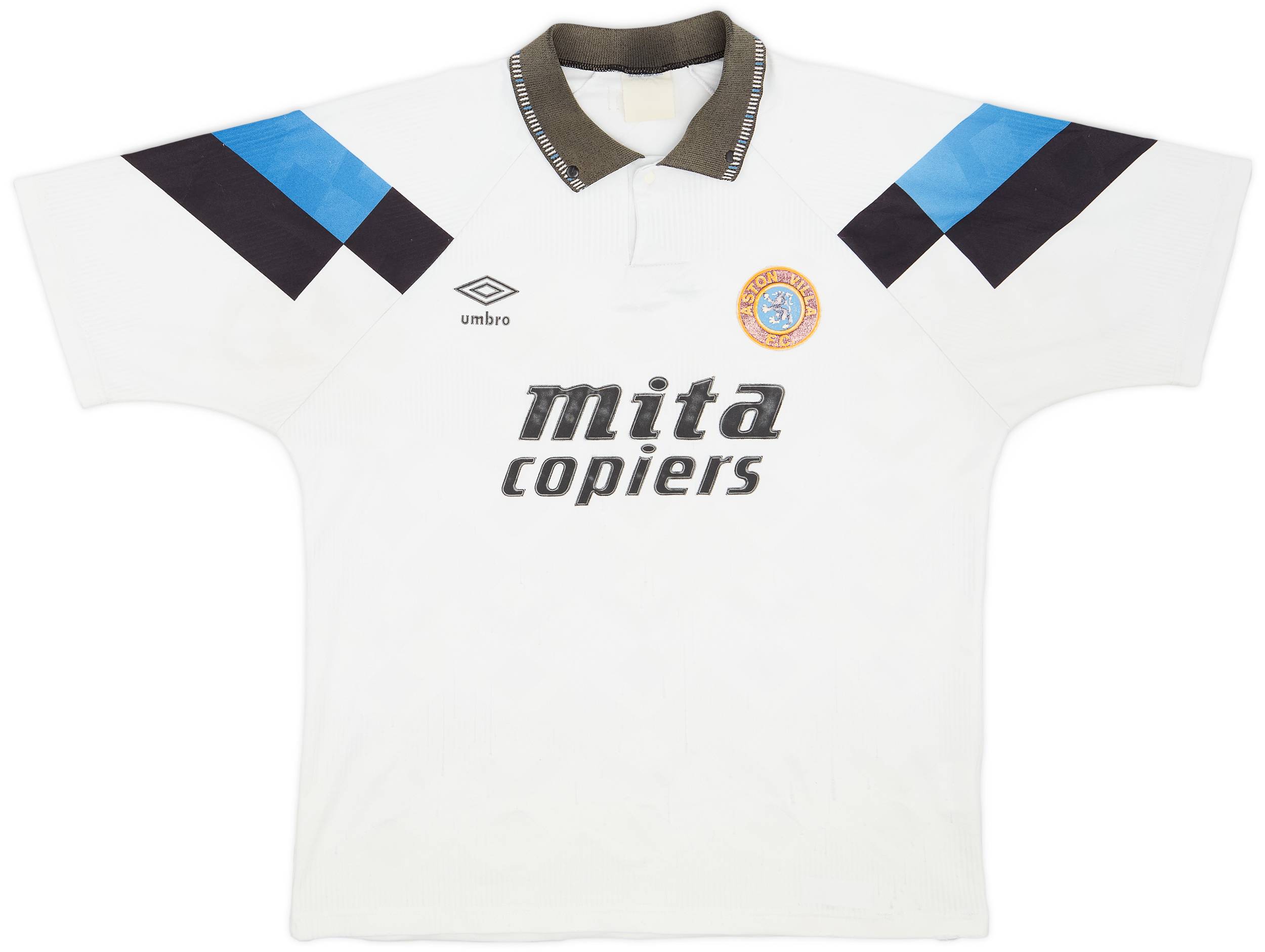 1990-92 Aston Villa Away Shirt - 5/10 - (M)