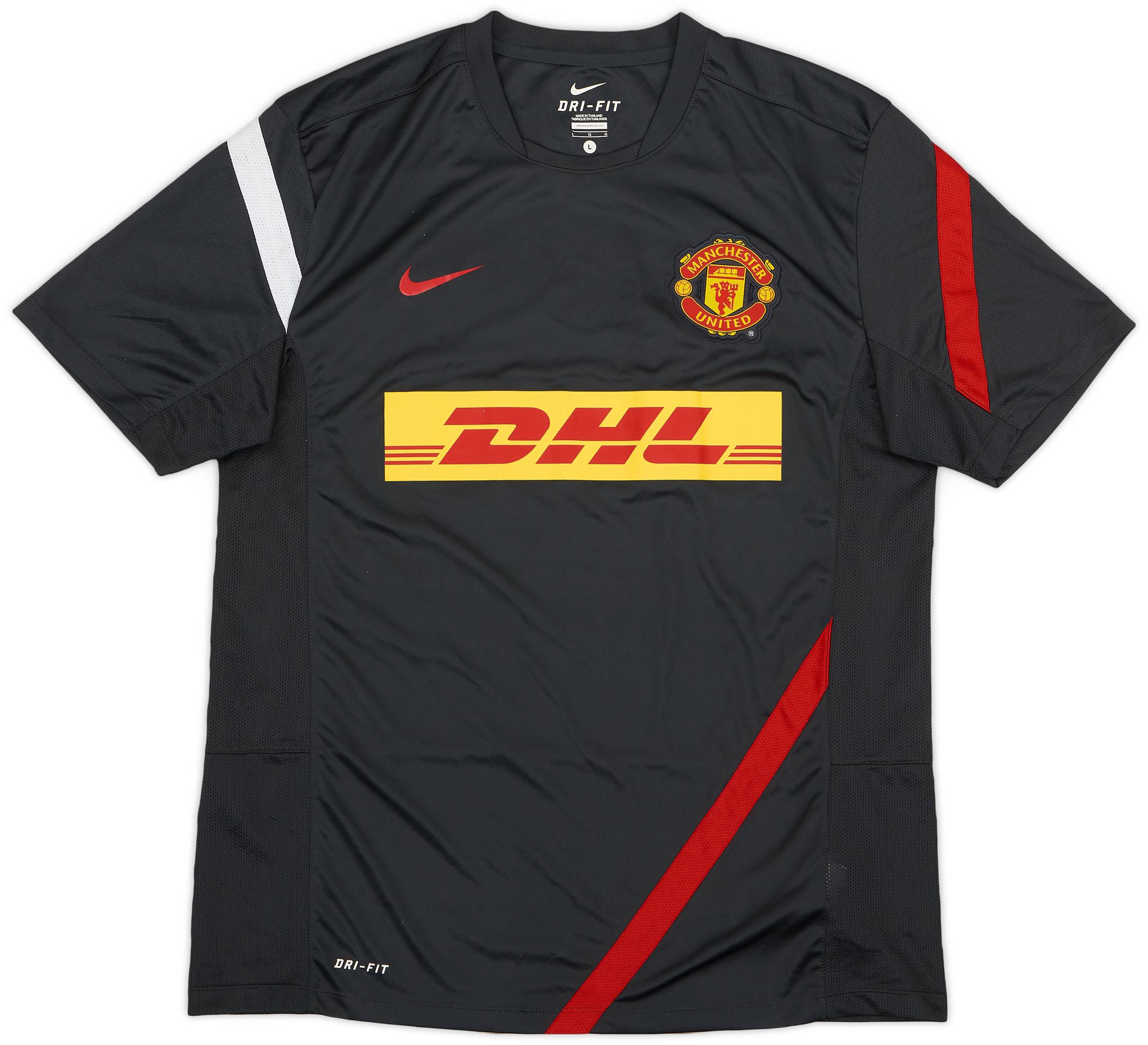 2012-13 Manchester United Nike Training Shirt - 8/10 - (L)