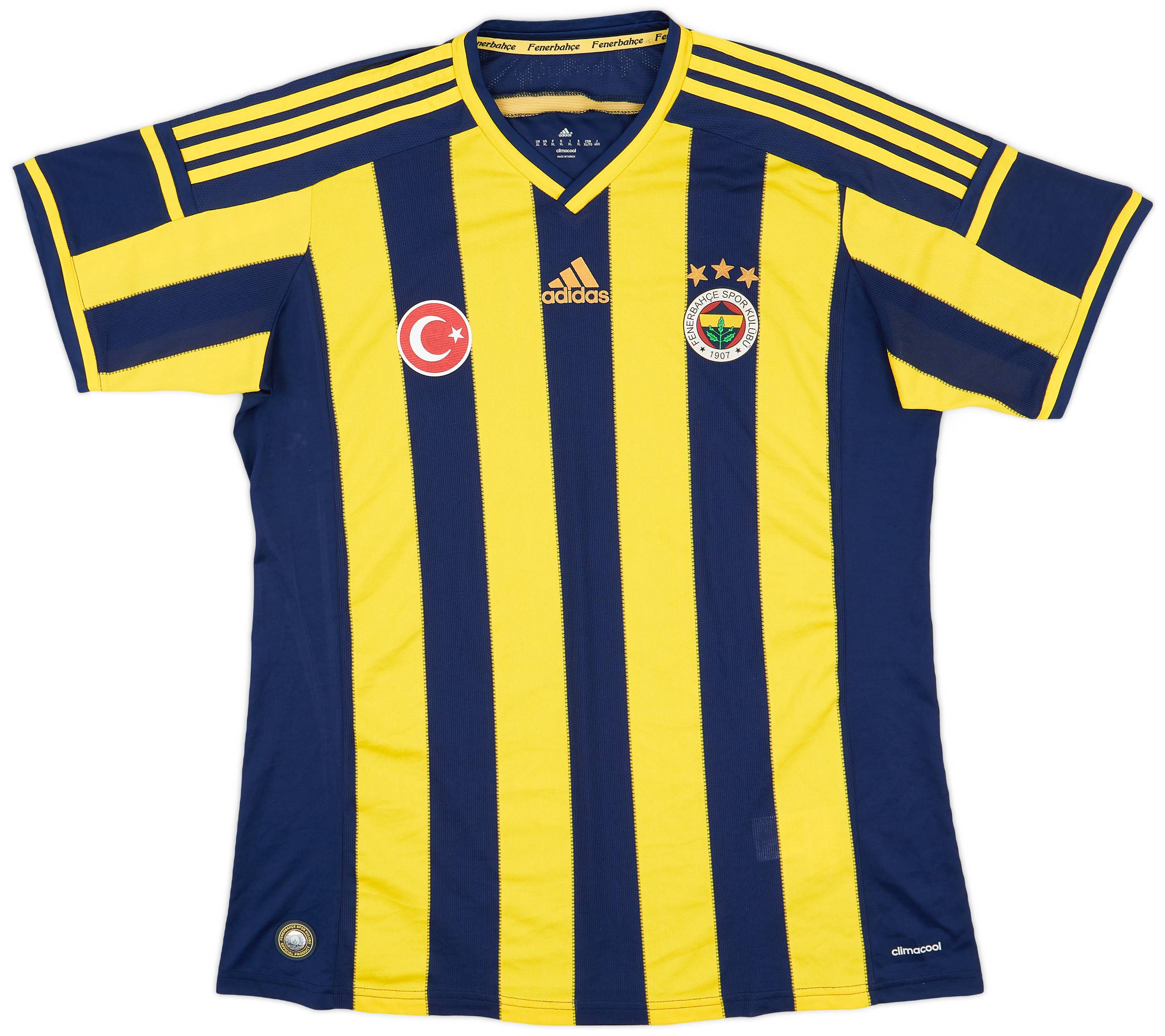 2014-15 Fenerbahce Home Shirt - 7/10 - (XL)