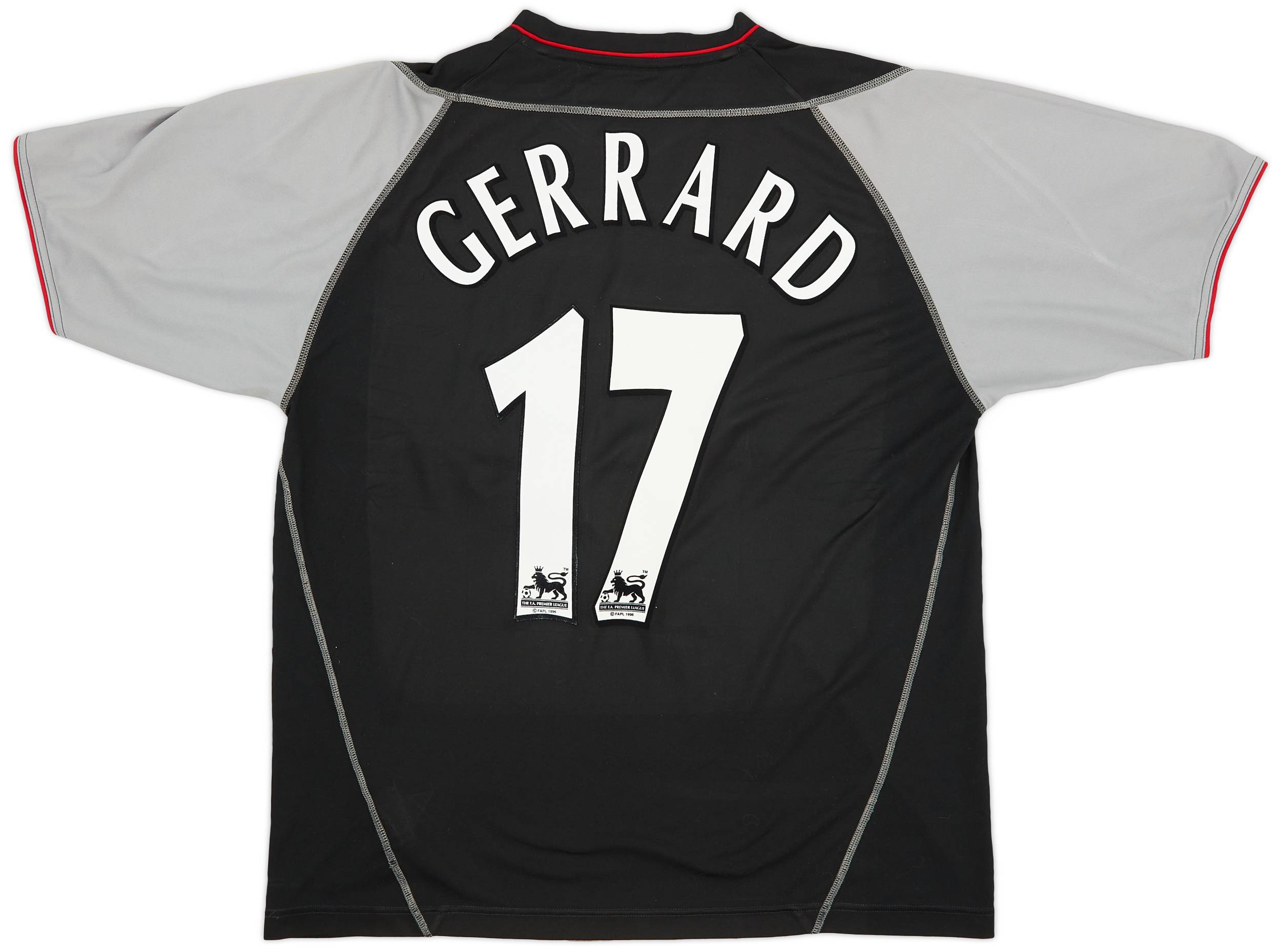 2002-04 Liverpool Away Shirt Gerrard #17 - 7/10 - (L)