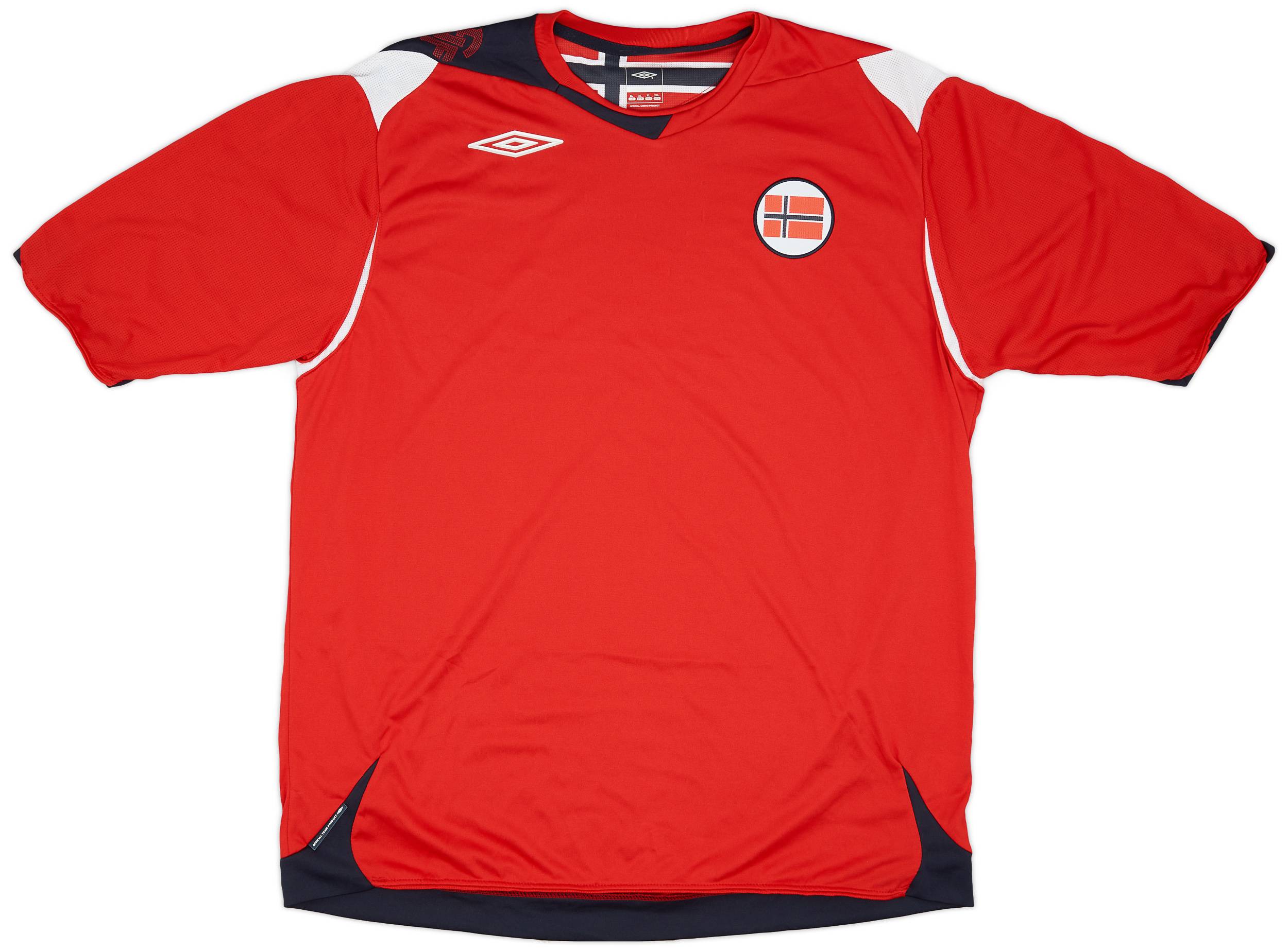 2006-08 Norway Home Shirt - 9/10 - (XL)