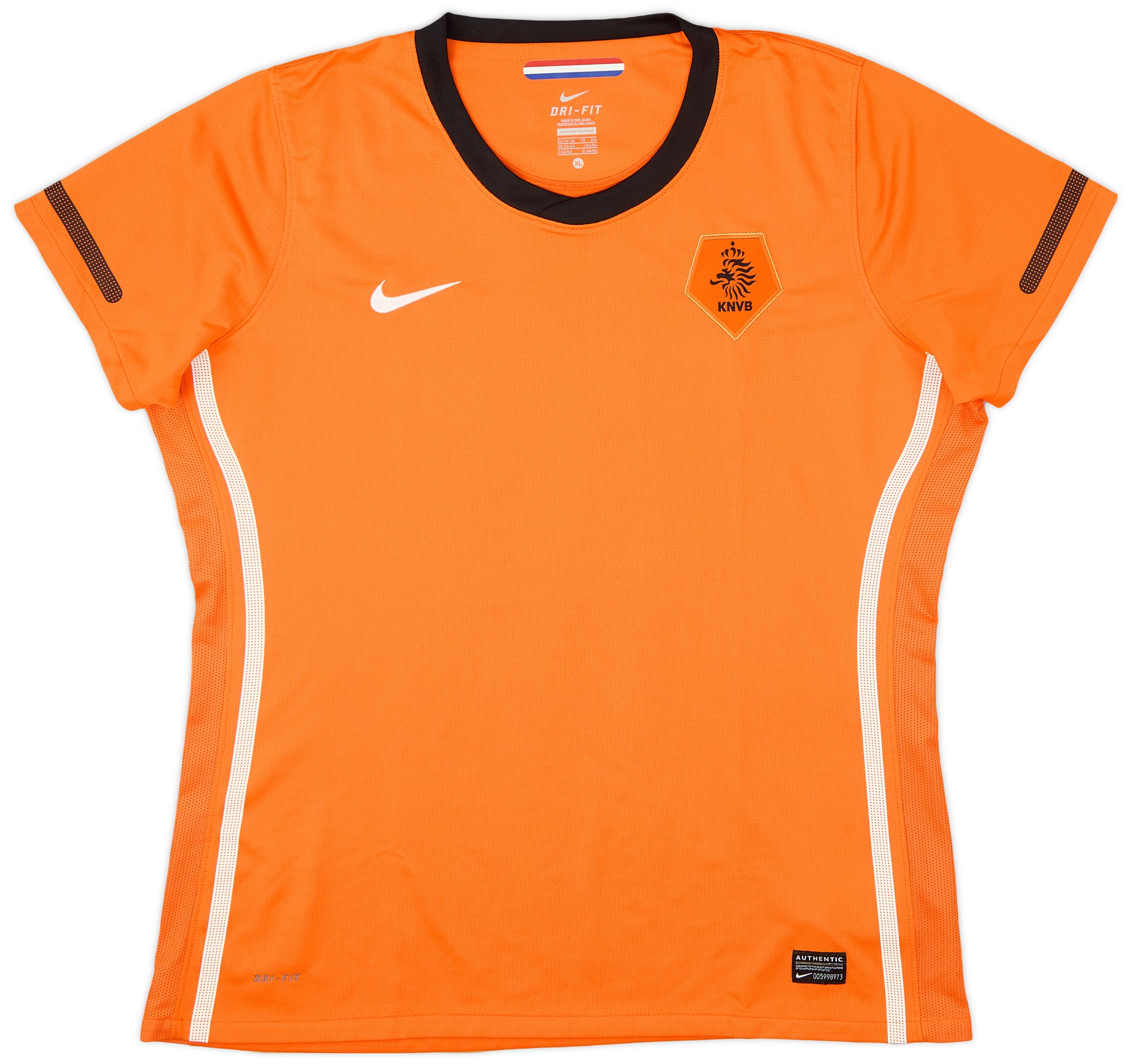 2010-11 Netherlands Home Shirt - 9/10 - (Women's XL)