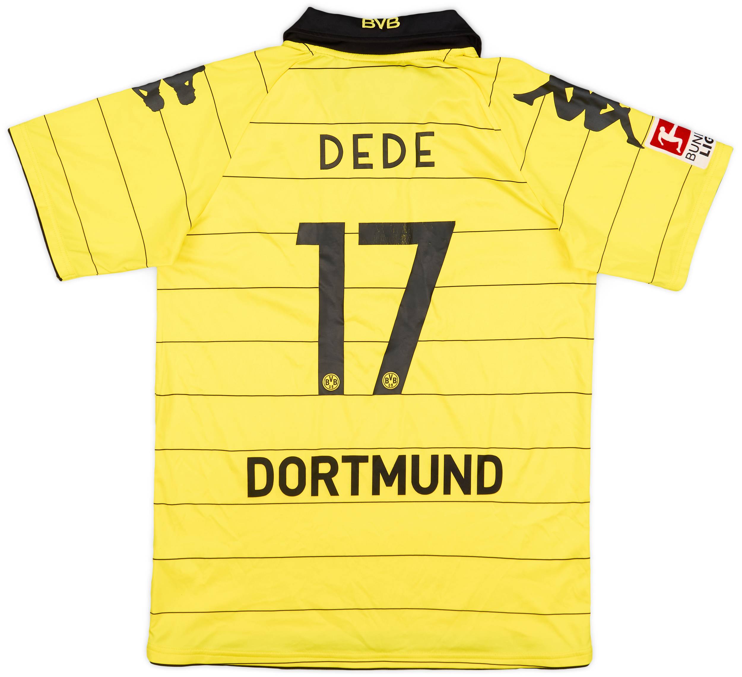 2010-11 Borussia Dortmund Home Shirt Dede #17 - 6/10 - (M)