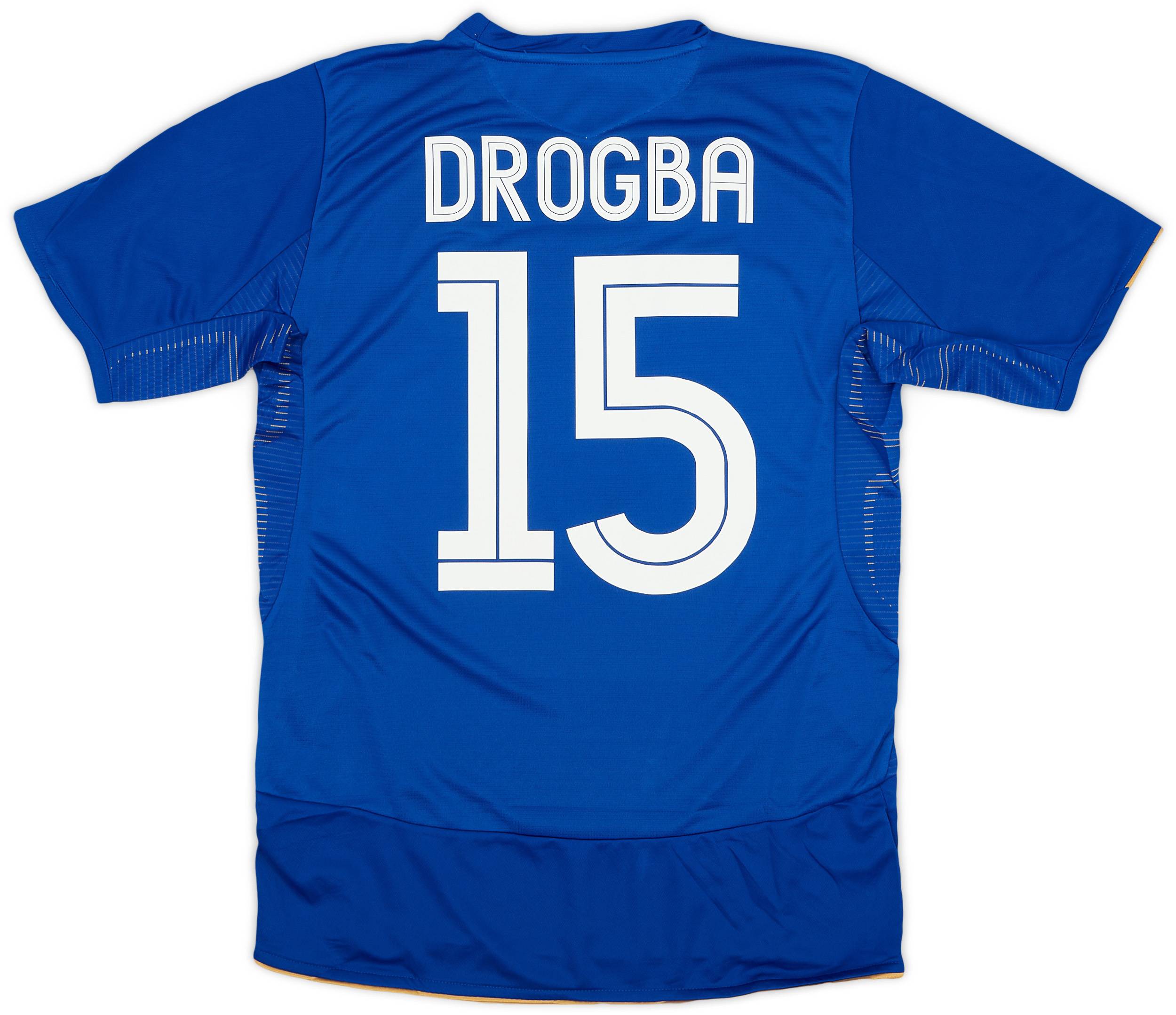 2005-06 Chelsea Centenary Home Shirt Drogba #15 (S)