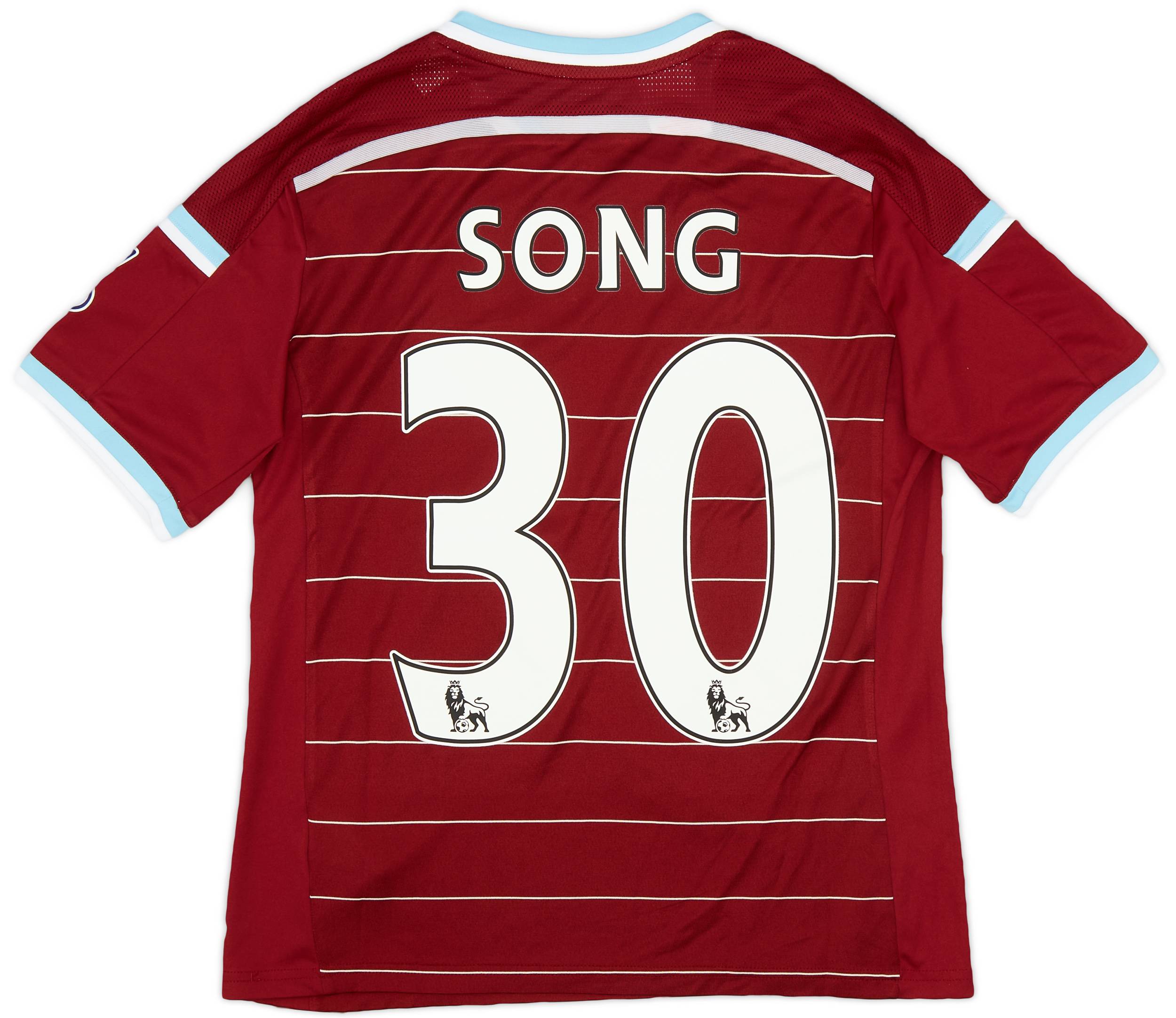 2014-15 West Ham Home Shirt Song #30 - 9/10 - (XL.Boys)