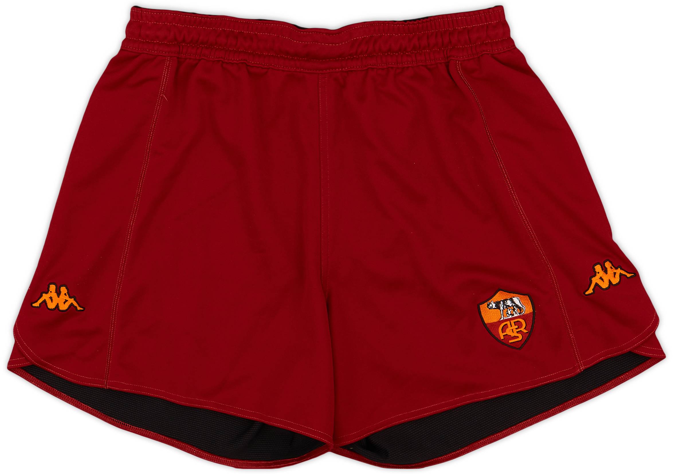 2002-03 Roma European Home Shorts - 9/10 - (XL)