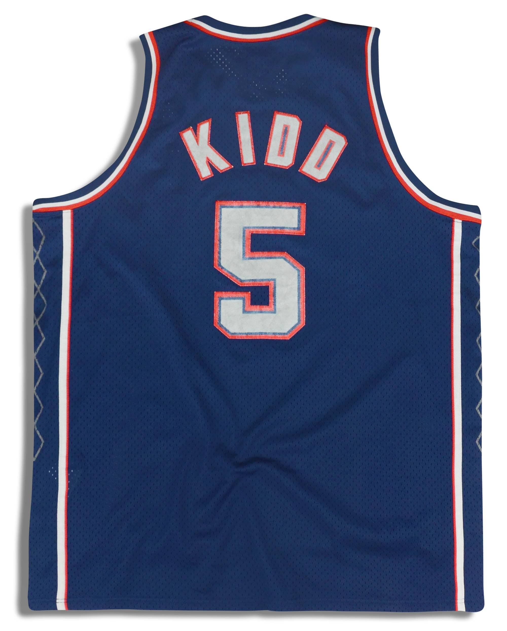 ウェア NBA NIKE 00's NETS #5 KIDD Reebok NBA NETS/リーボック ブルックリンネッツ 5 KIDD バスケ