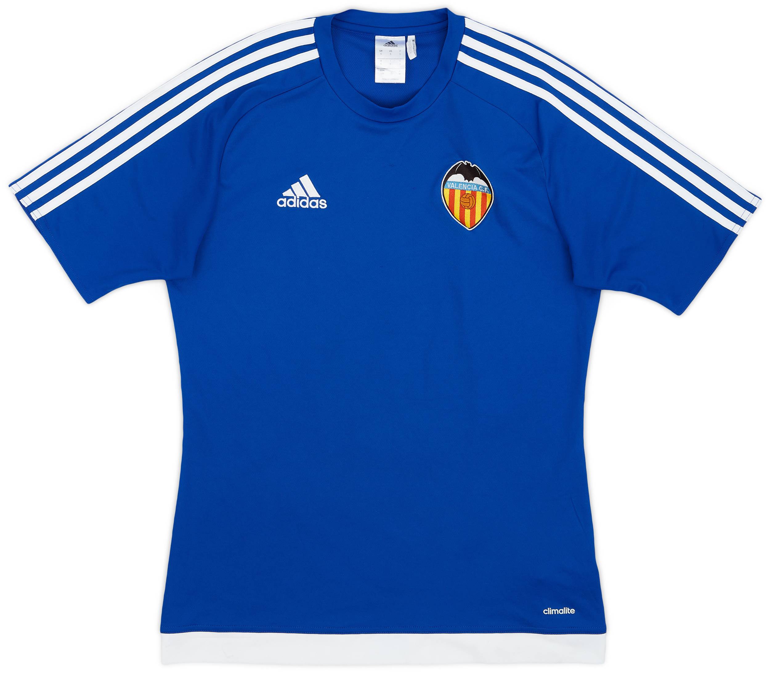 2014-15 Valencia adidas Training Shirt - 8/10 - (S)