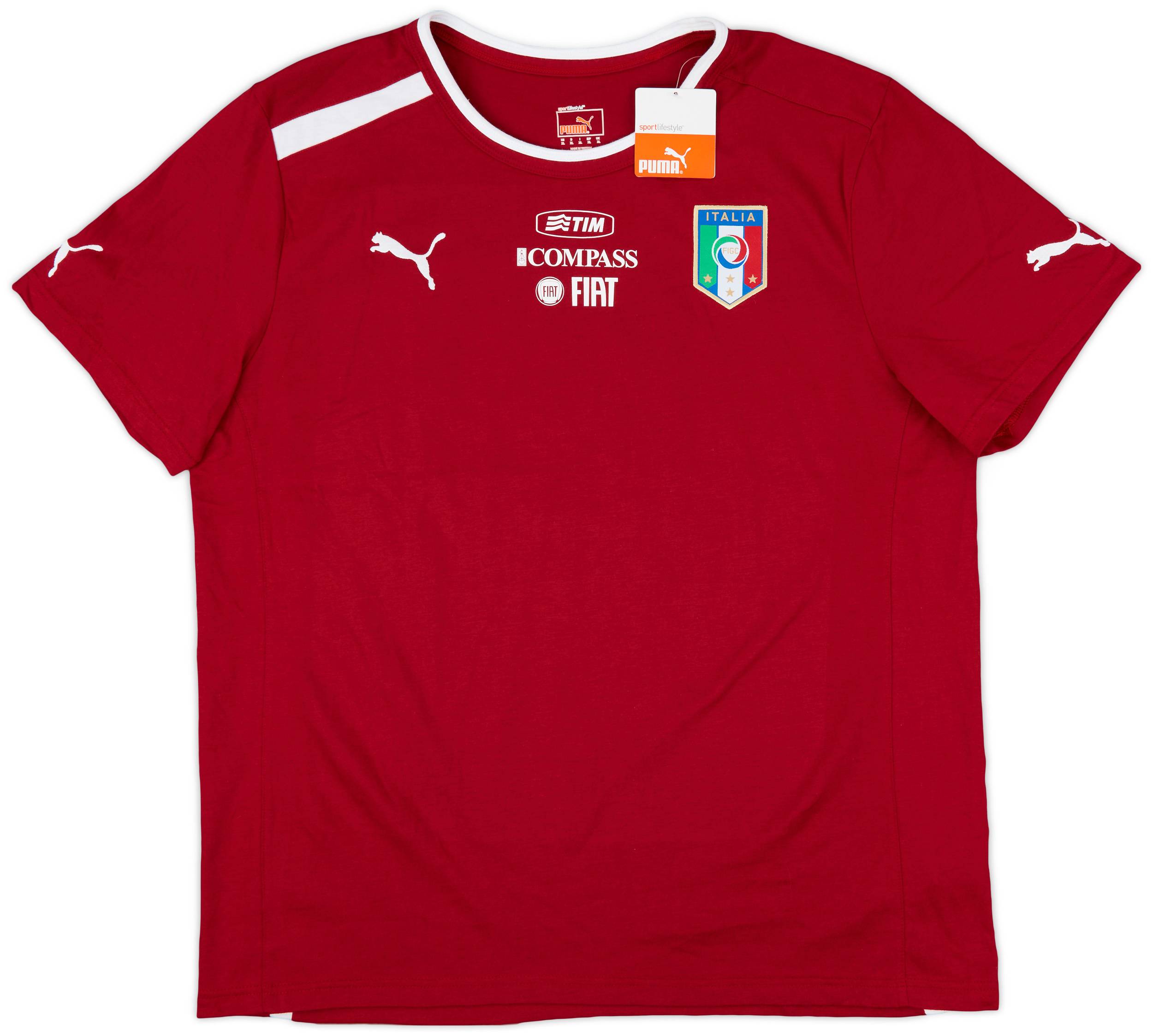 2013-14 Italy Player Issue Puma Tee (XL)