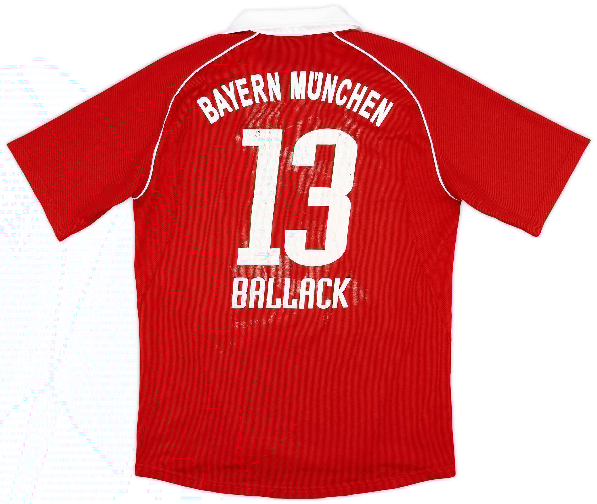 2005-06 Bayern Munich Home Shirt Ballack #13 - 5/10 - (M)