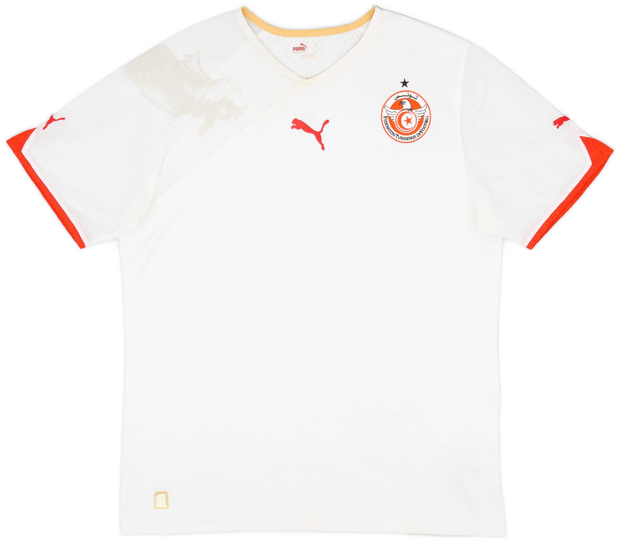 2010-11 Tunisia Home Shirt - 9/10 - (L)