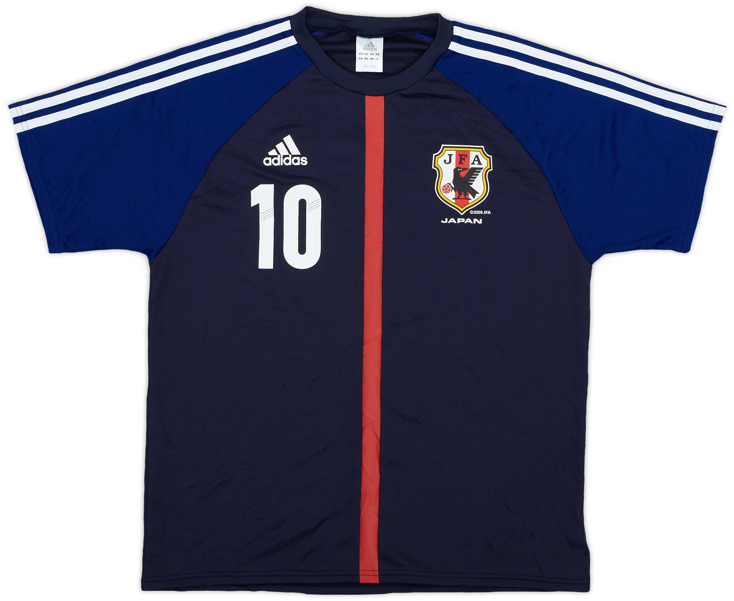 2012-13 Japan adidas Training Shirt #10 - 5/10 - (M)