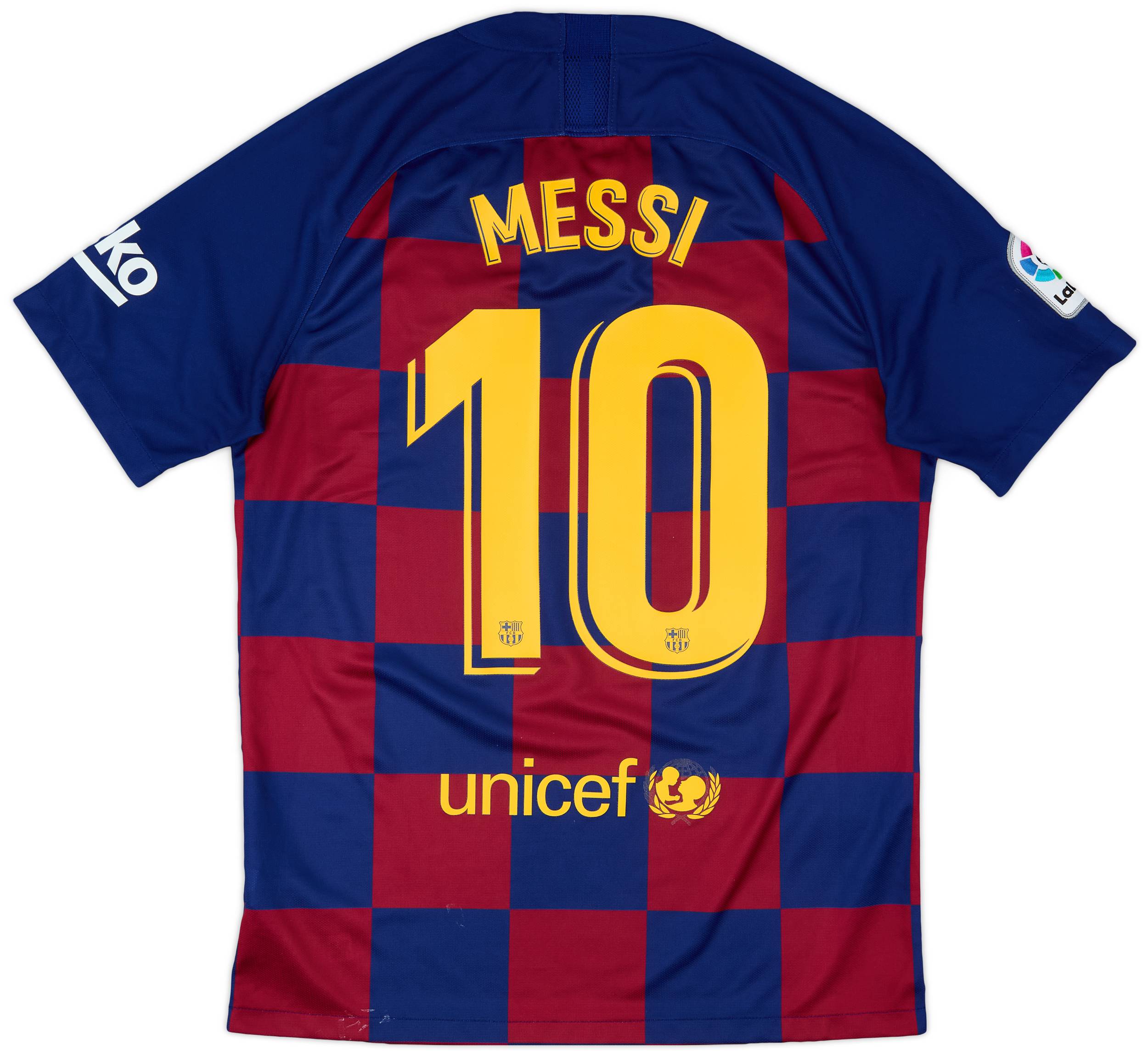 2019-20 Barcelona Home Shirt Messi #10 - 7/10 - (M)