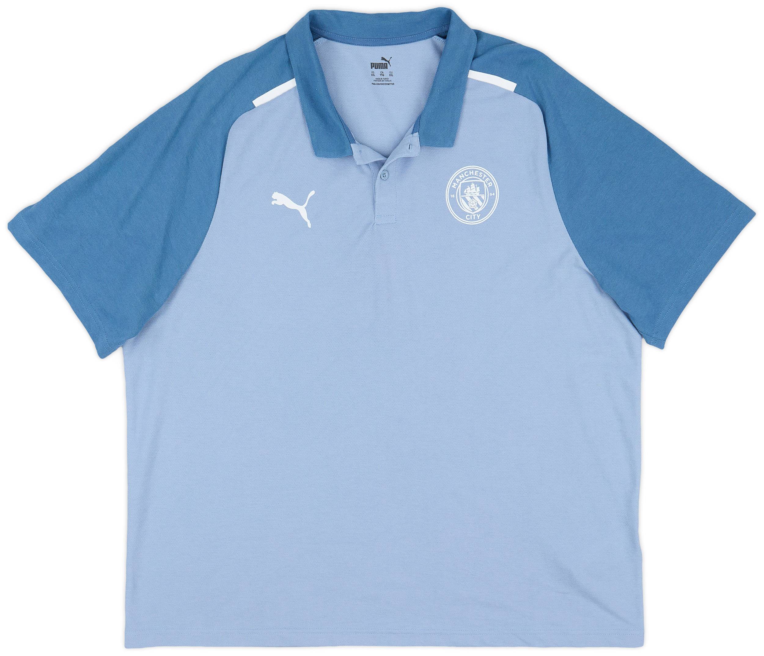 2023-24 Manchester City Puma Polo Shirt - 9/10 - (XXL)