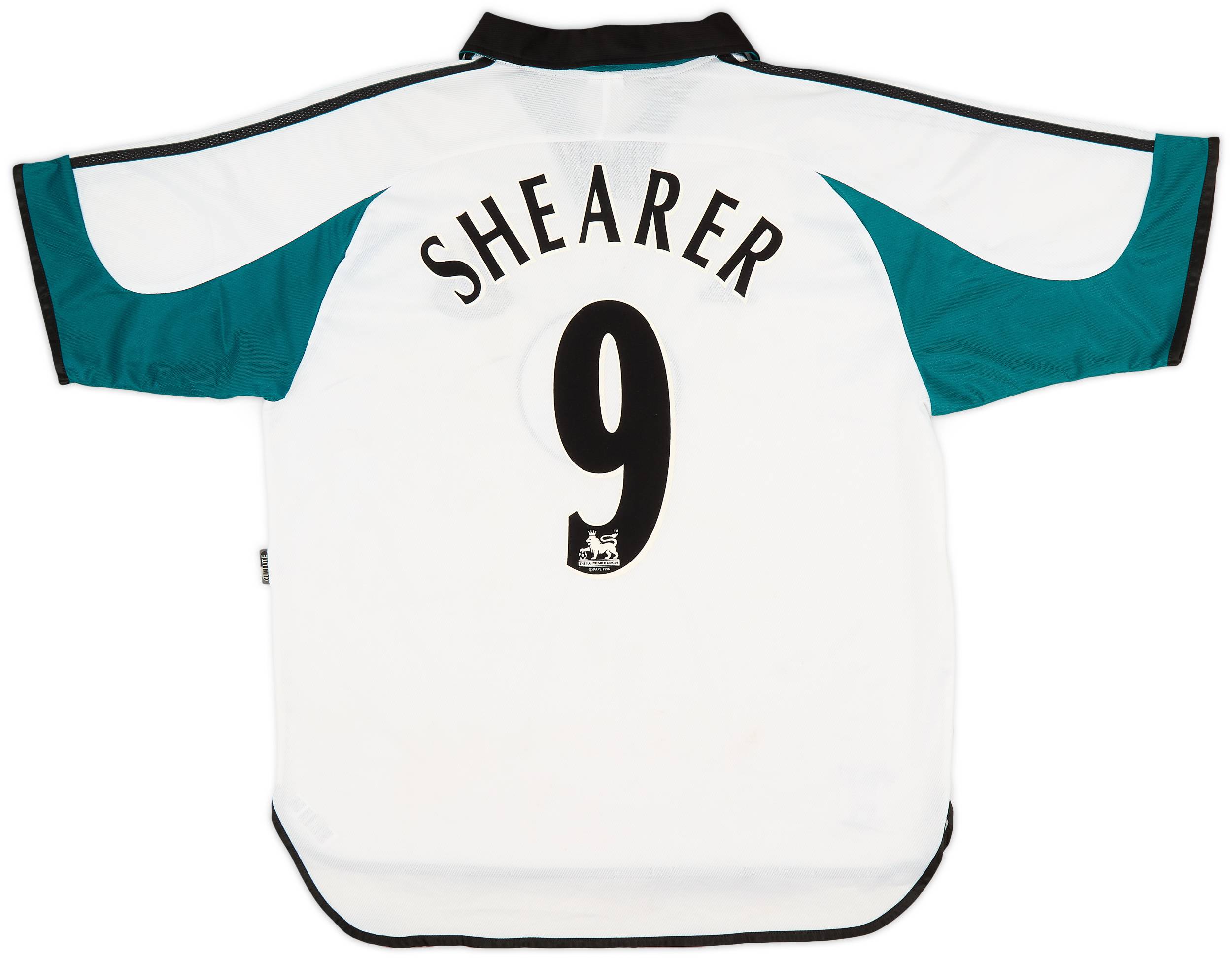 1999-00 Newcastle Away Shirt Shearer #9 - 7/10 - (XL)