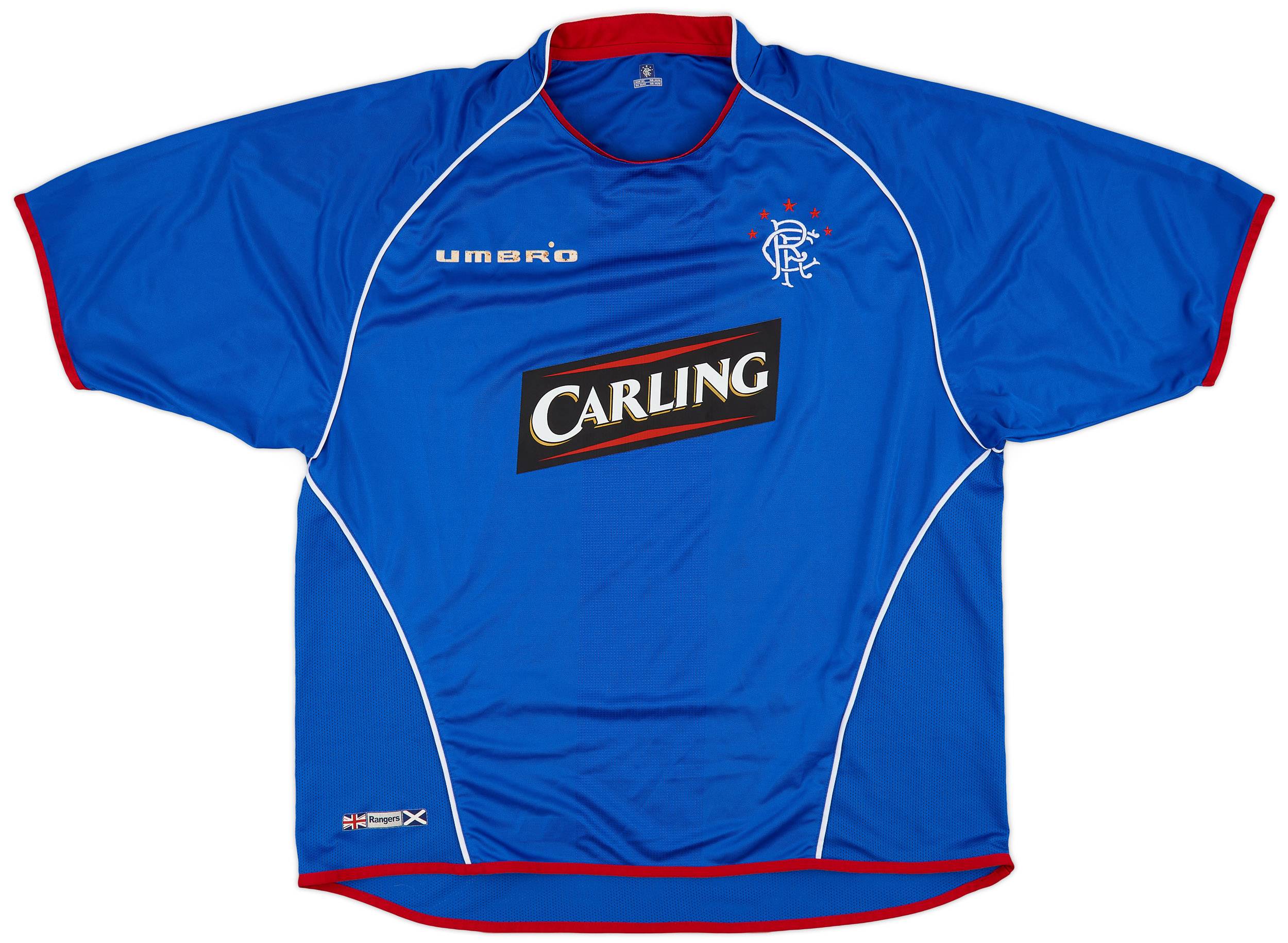 2005-06 Rangers Home Shirt - 6/10 - (XL)