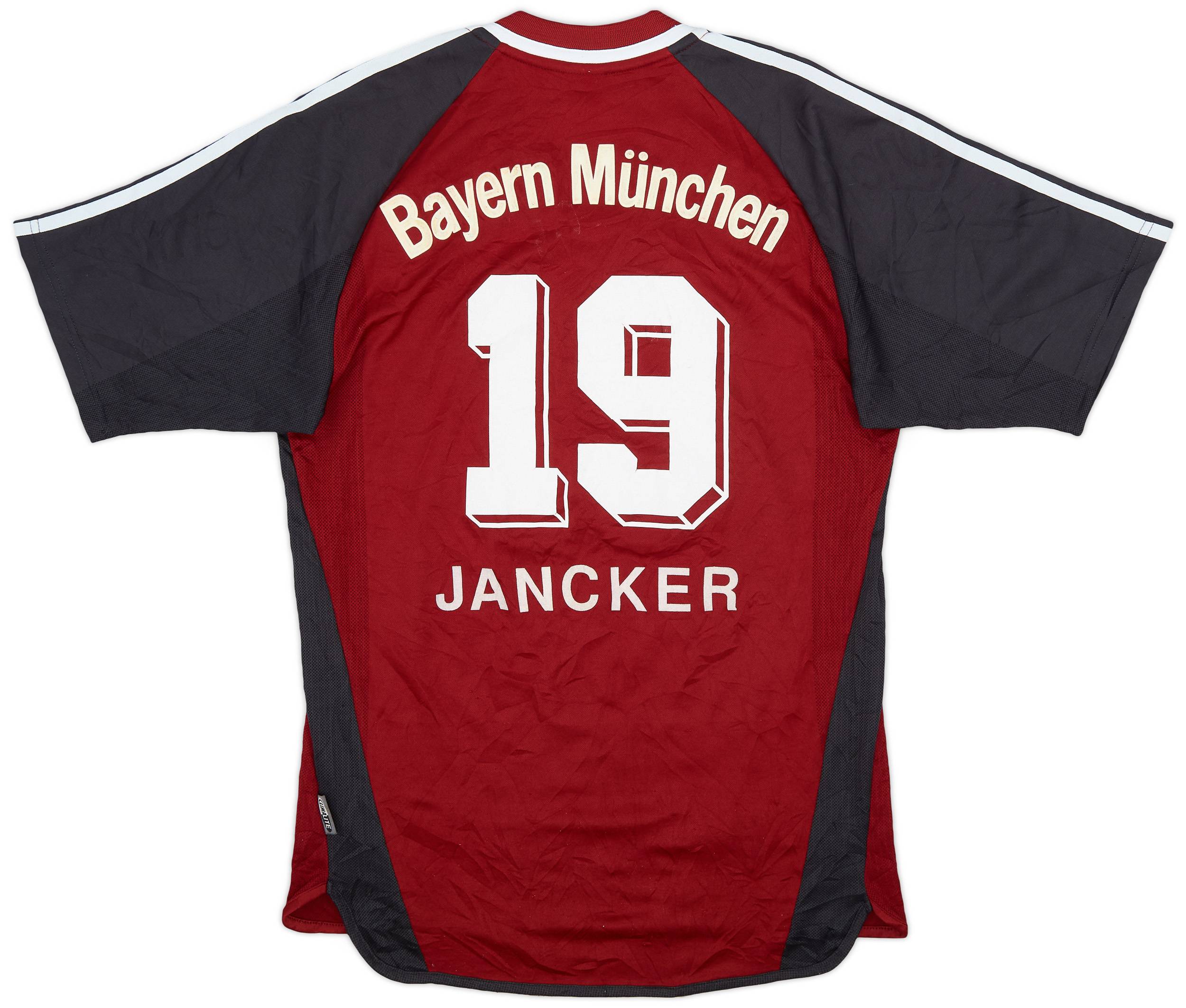 2001-02 Bayern Munich Home Shirt Jancker #19 - 8/10 - (S)