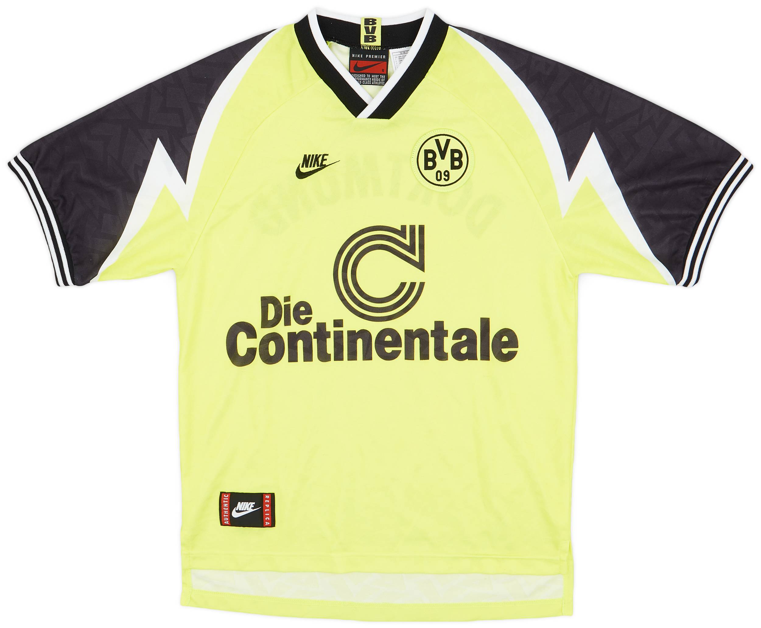 1995-96 Borussia Dortmund Home Shirt - 9/10 - (S)