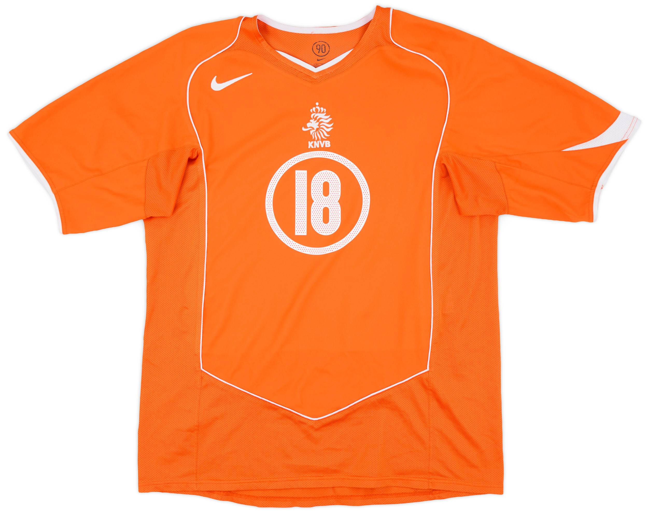 2004-06 Netherlands Home Shirt v.Persie #18 - 8/10 - (L)