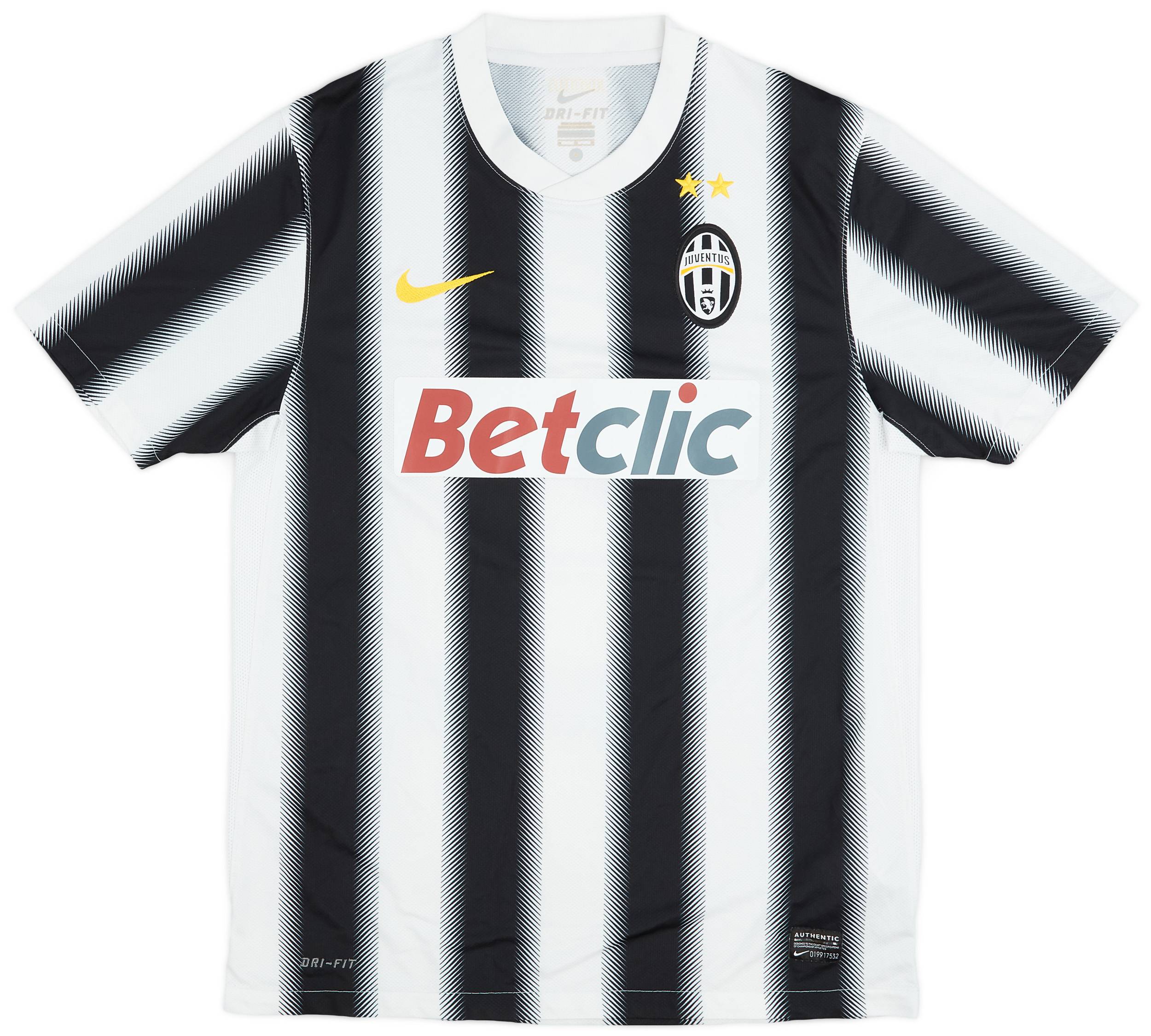 2011-12 Juventus Home Shirt - 7/10 - (M)