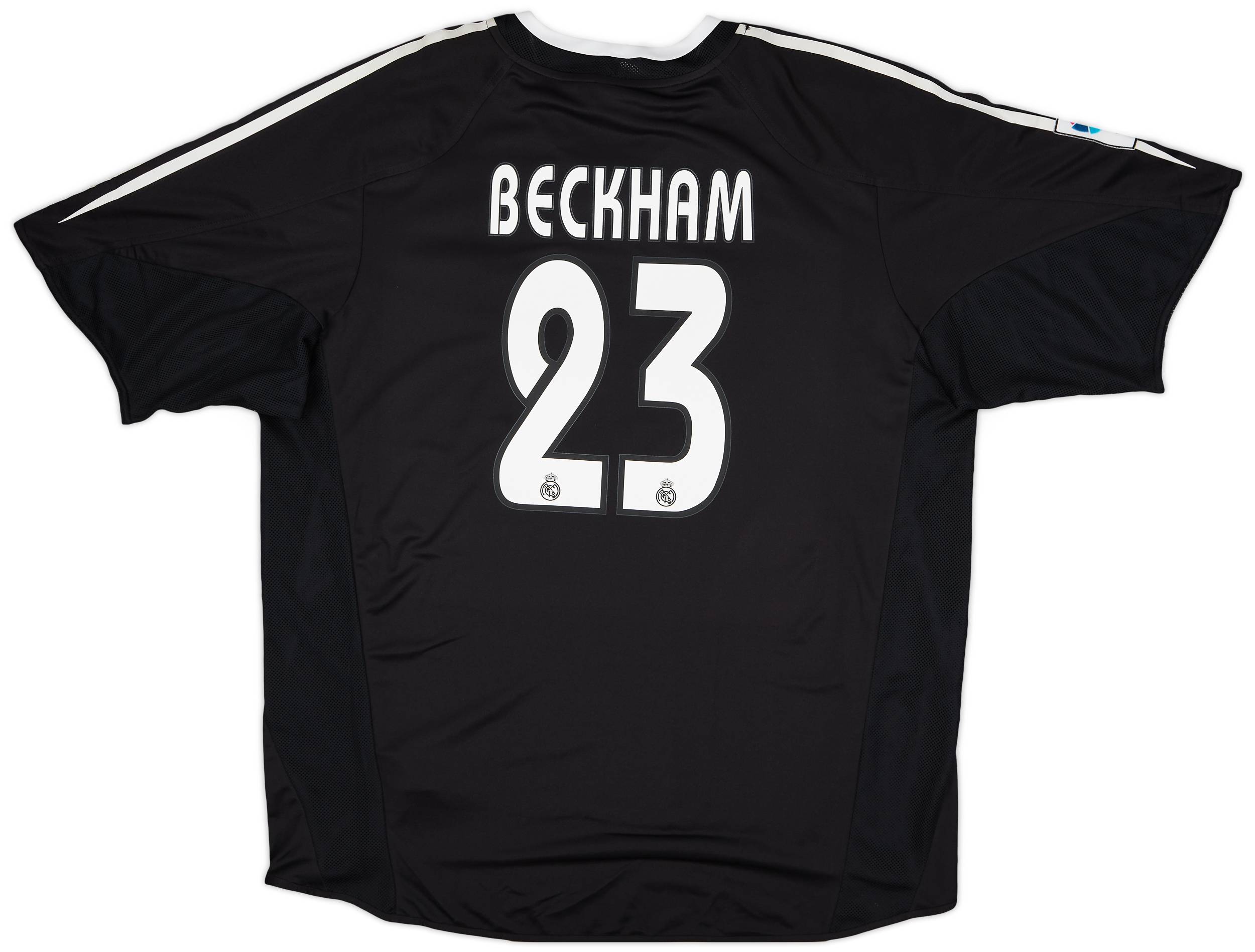 2004-05 Real Madrid Away Shirt Beckham #23 (XL)
