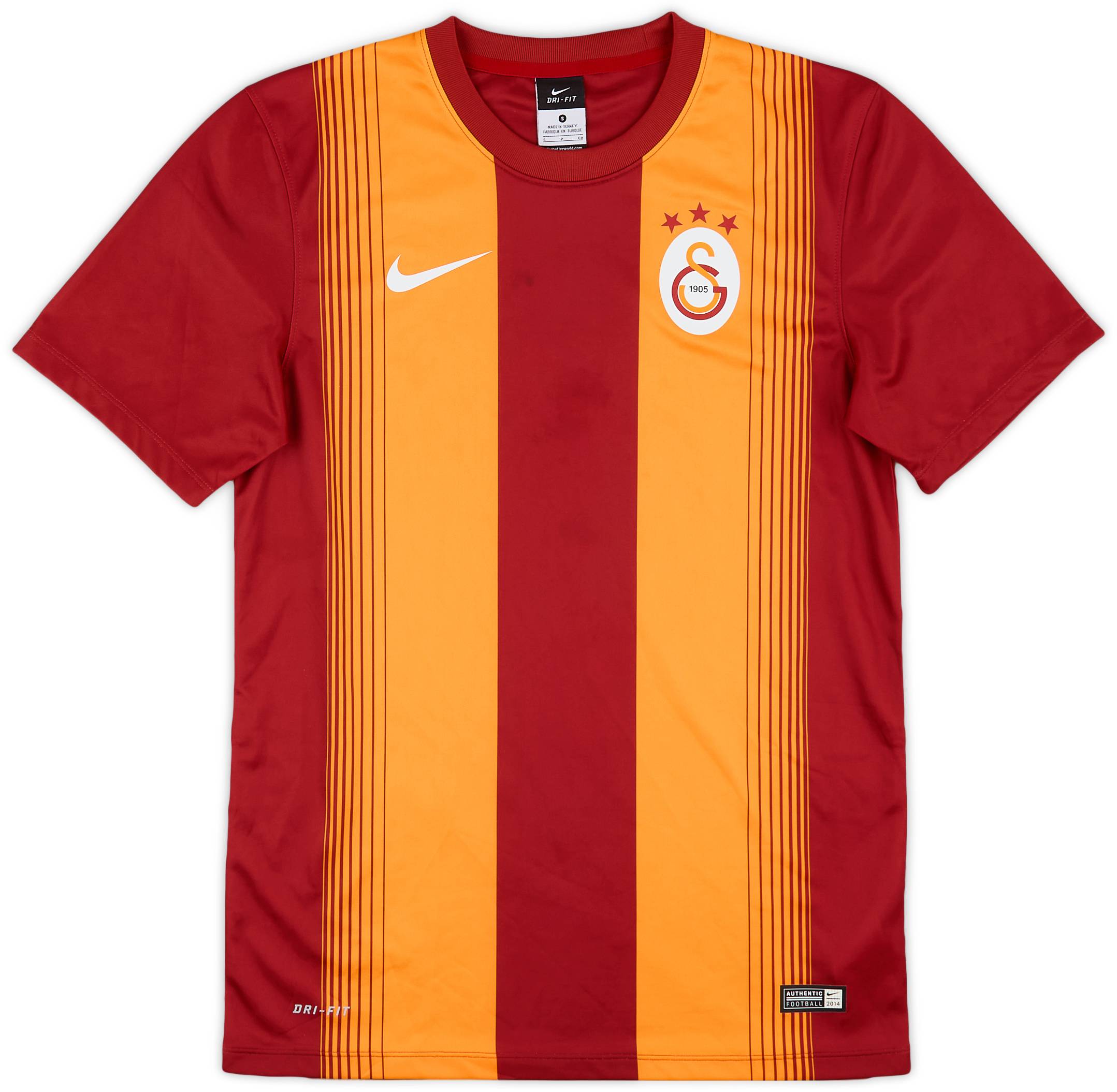 2014-15 Galatasaray Basic Home Shirt - 7/10 - (S)