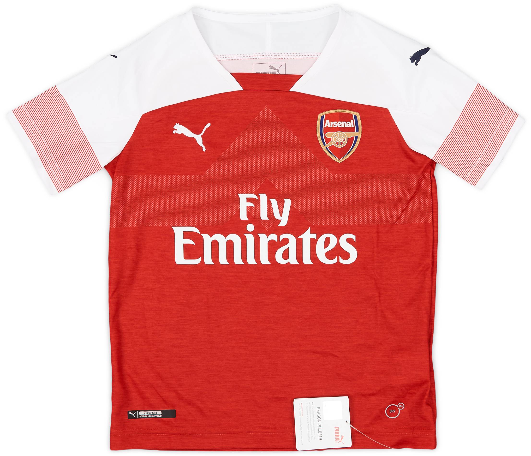 2018-19 Arsenal Home Shirt (S.Boys)