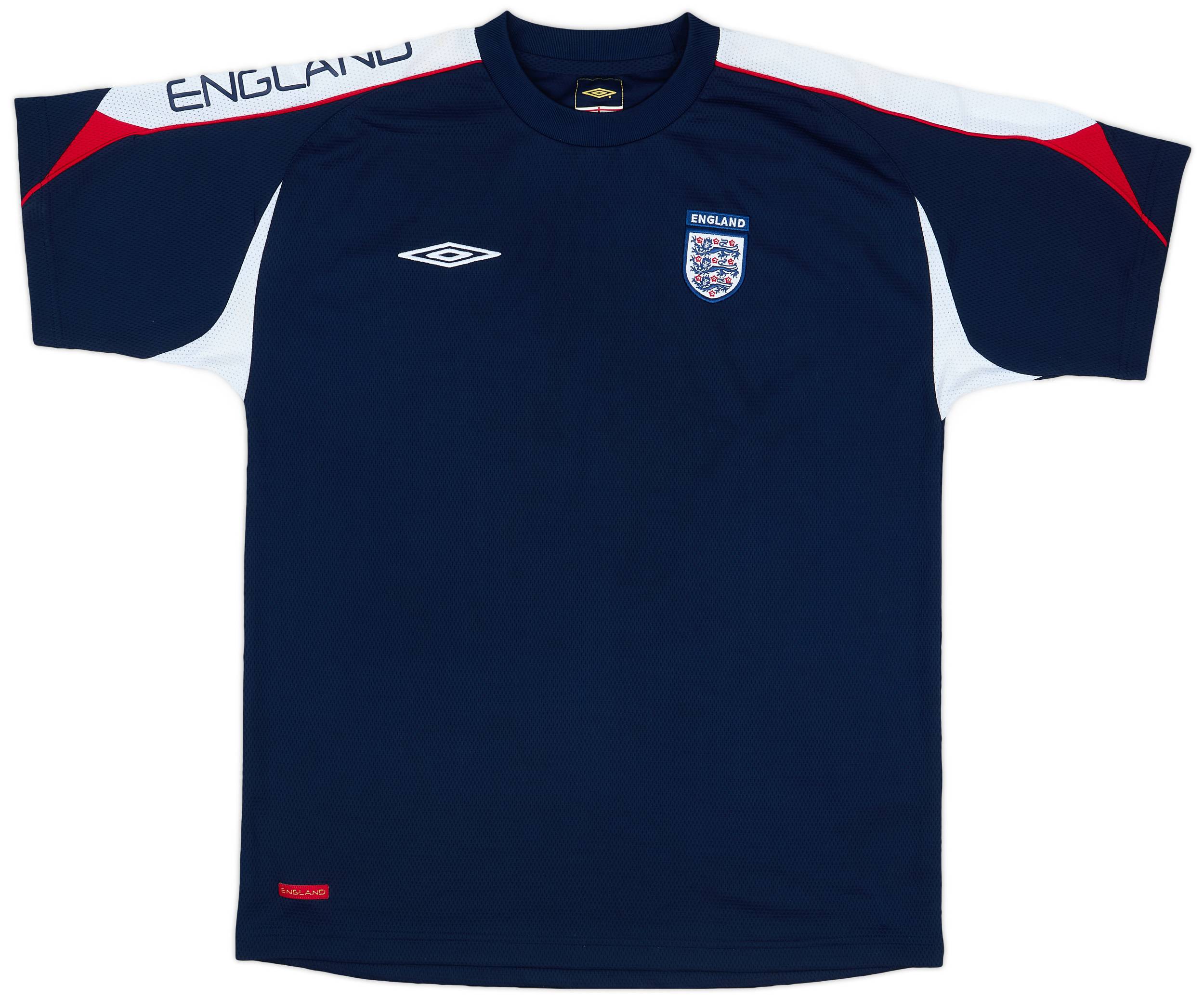 2006-07 England Umbro Training Shirt - 10/10 - (M)