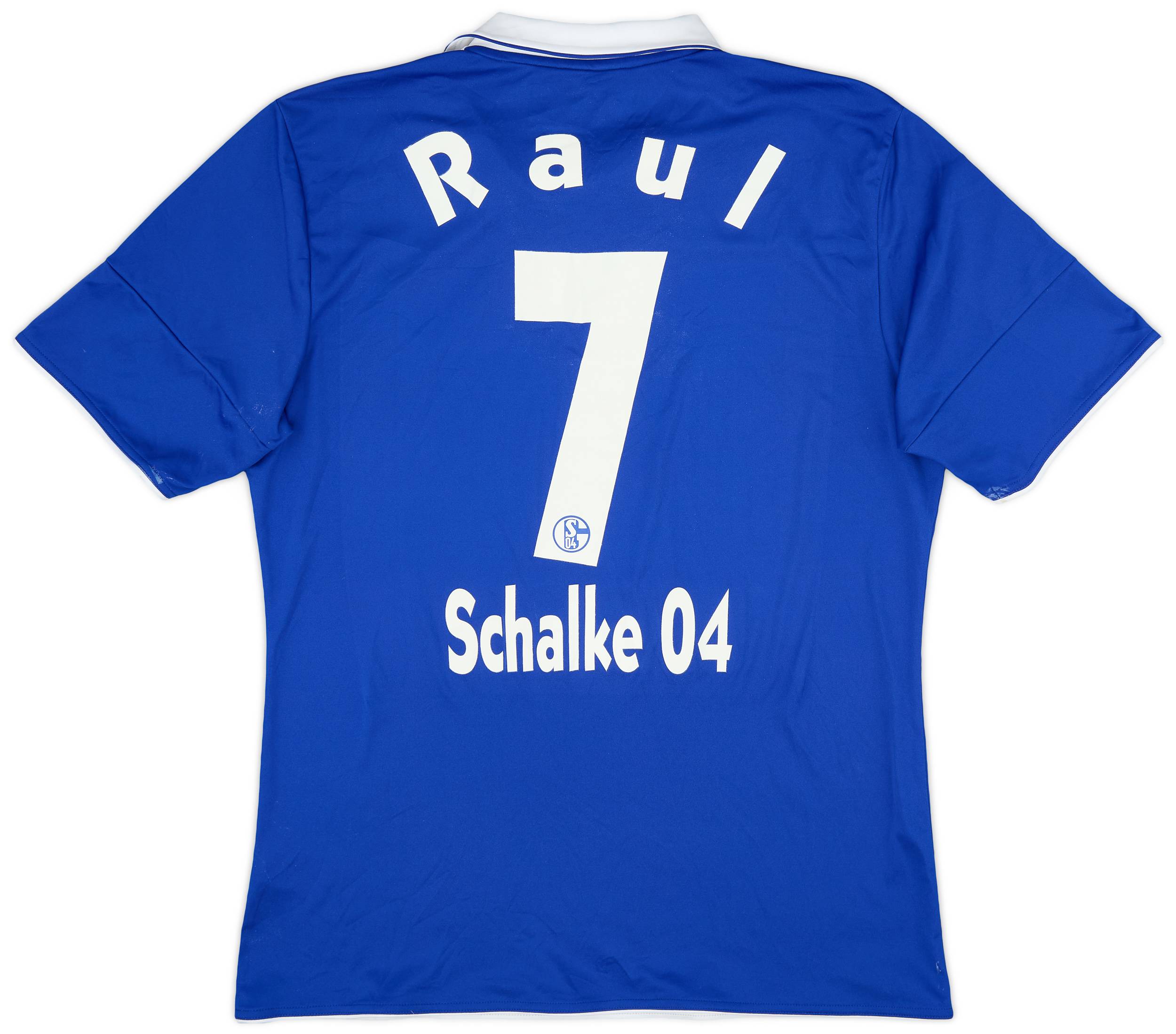 2010-12 Schalke Home Shirt Raul #7 - 5/10 - (L)