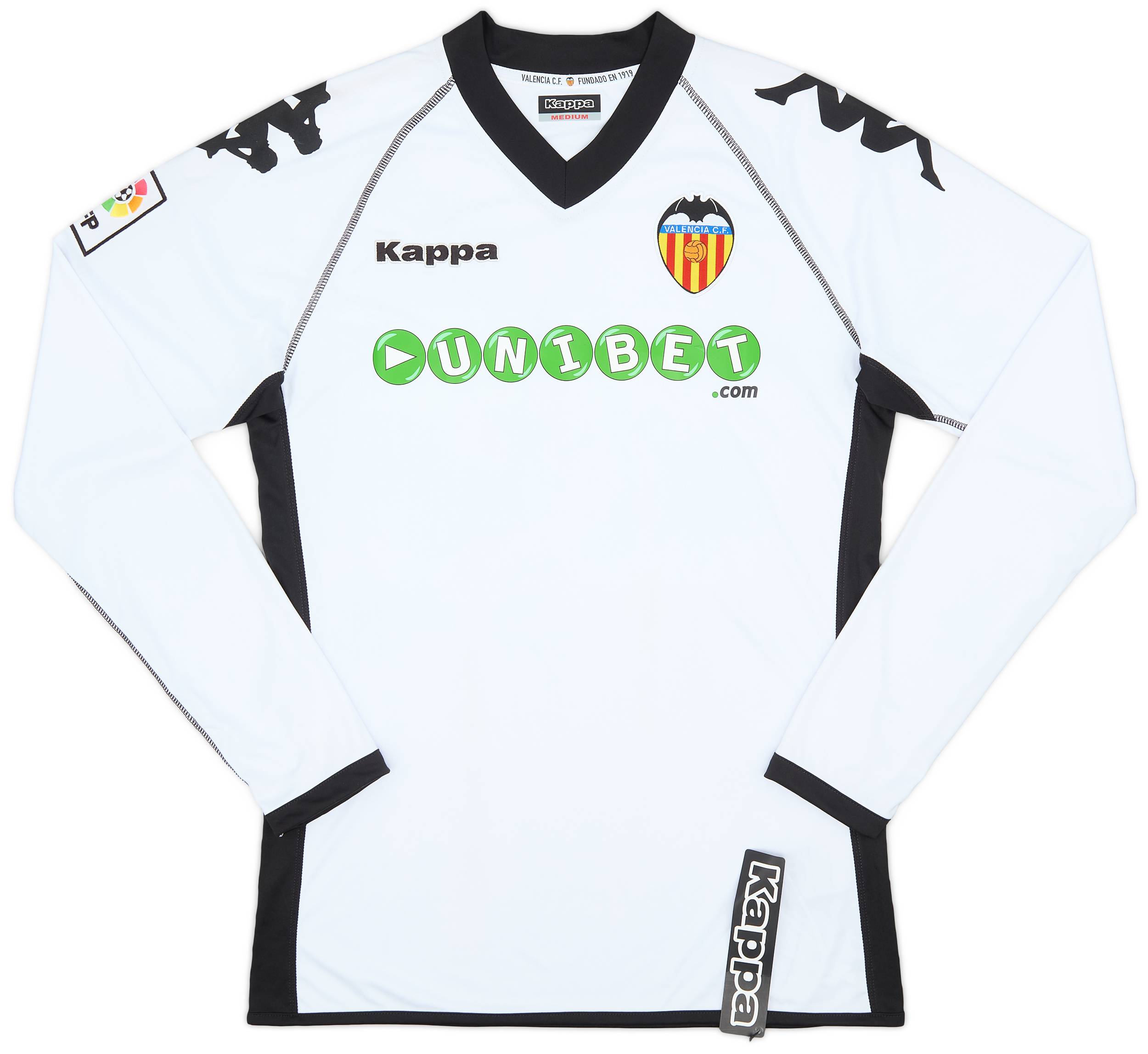 2010-11 Valencia Home L/S Shirt #24 (M)
