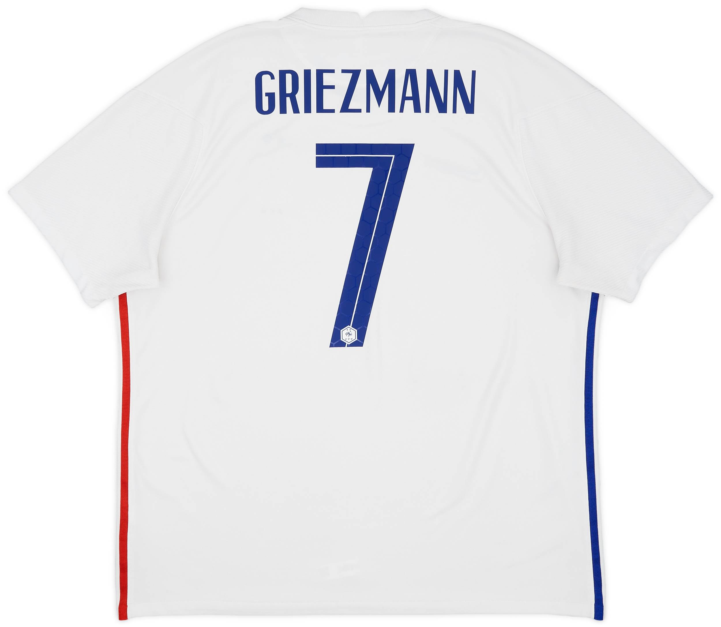 2020-21 France Away Shirt Griezmann #7 - 7/10 - (XL)