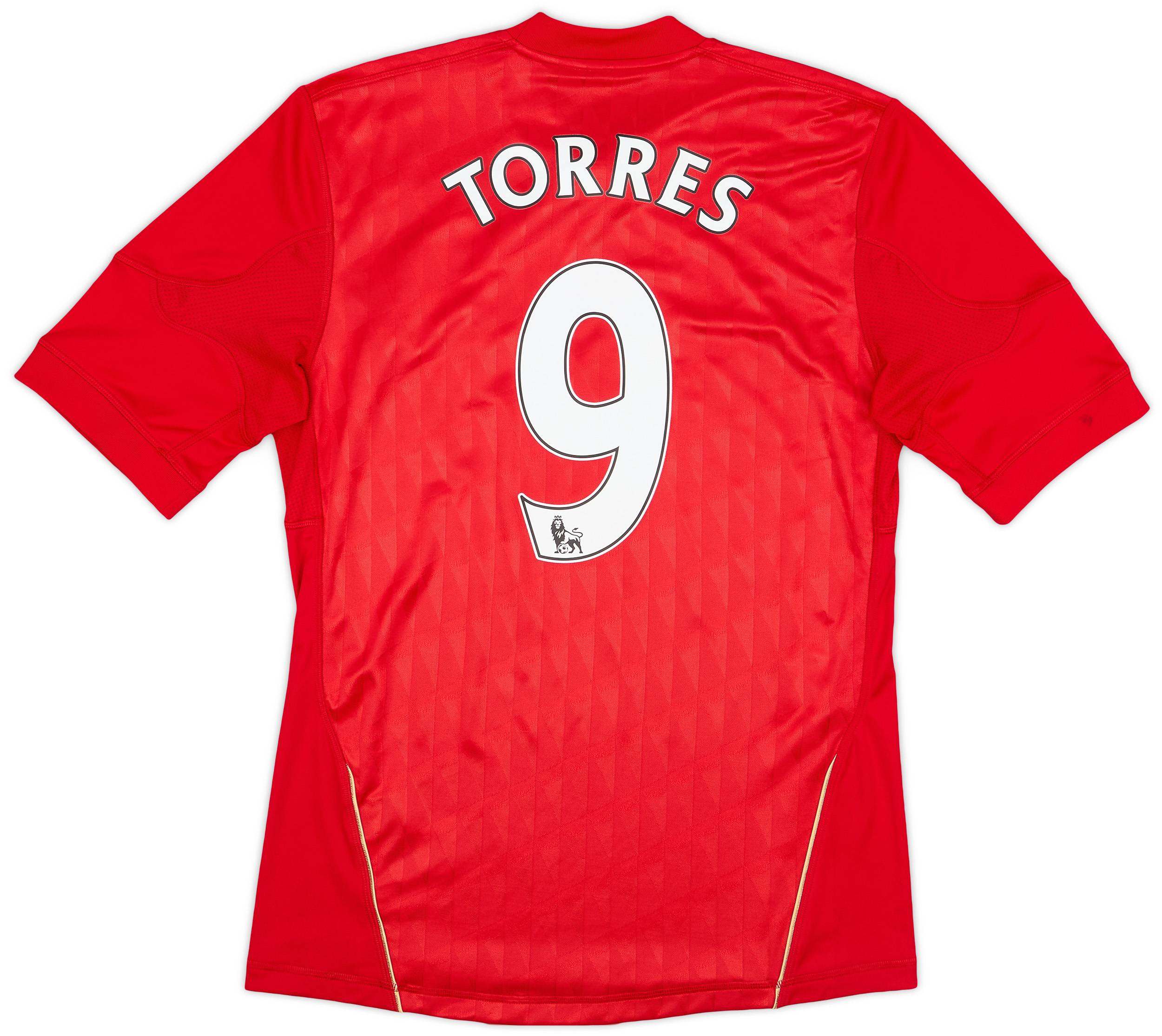 2010-12 Liverpool Home Shirt Torres #9 - 9/10 - (S)